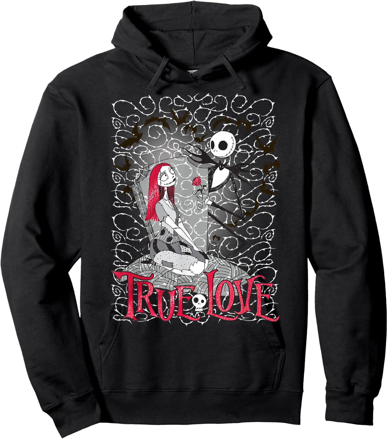 Disney - Nightmare Before Christmas True Love Hoodie - Hoodie | Black