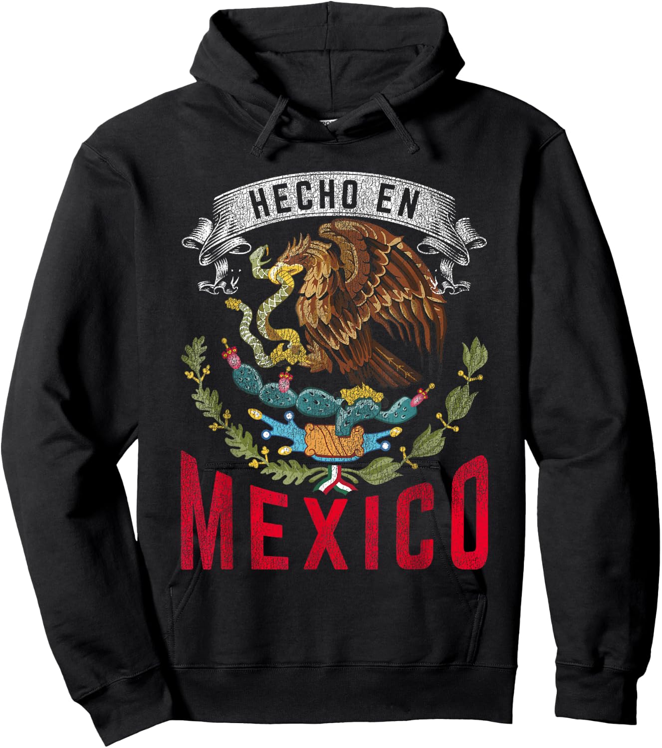 Hecho En Mexico Hoodie - Hoodie | Black