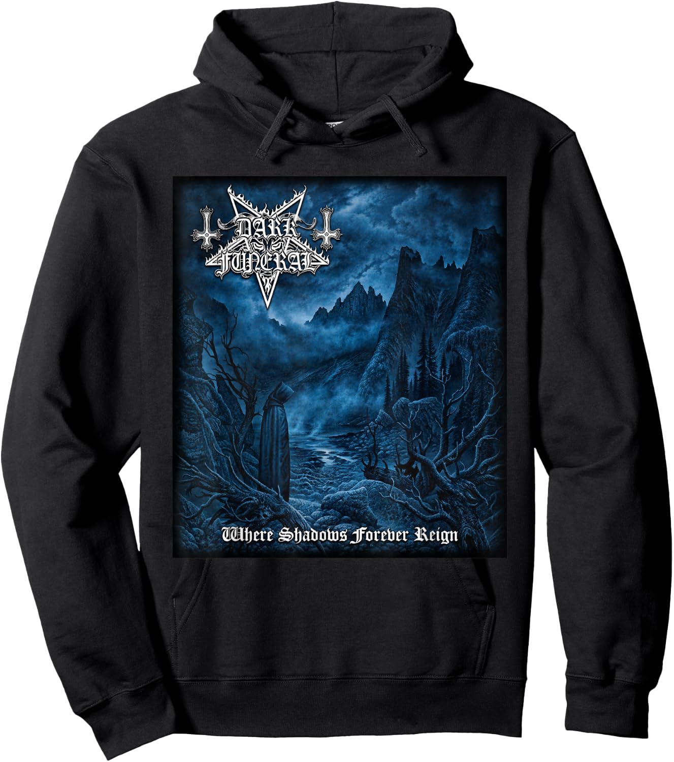 Dark Funeral - Where Shadows Forever Reign - Official Merch Hoodie - Hoodie | Black