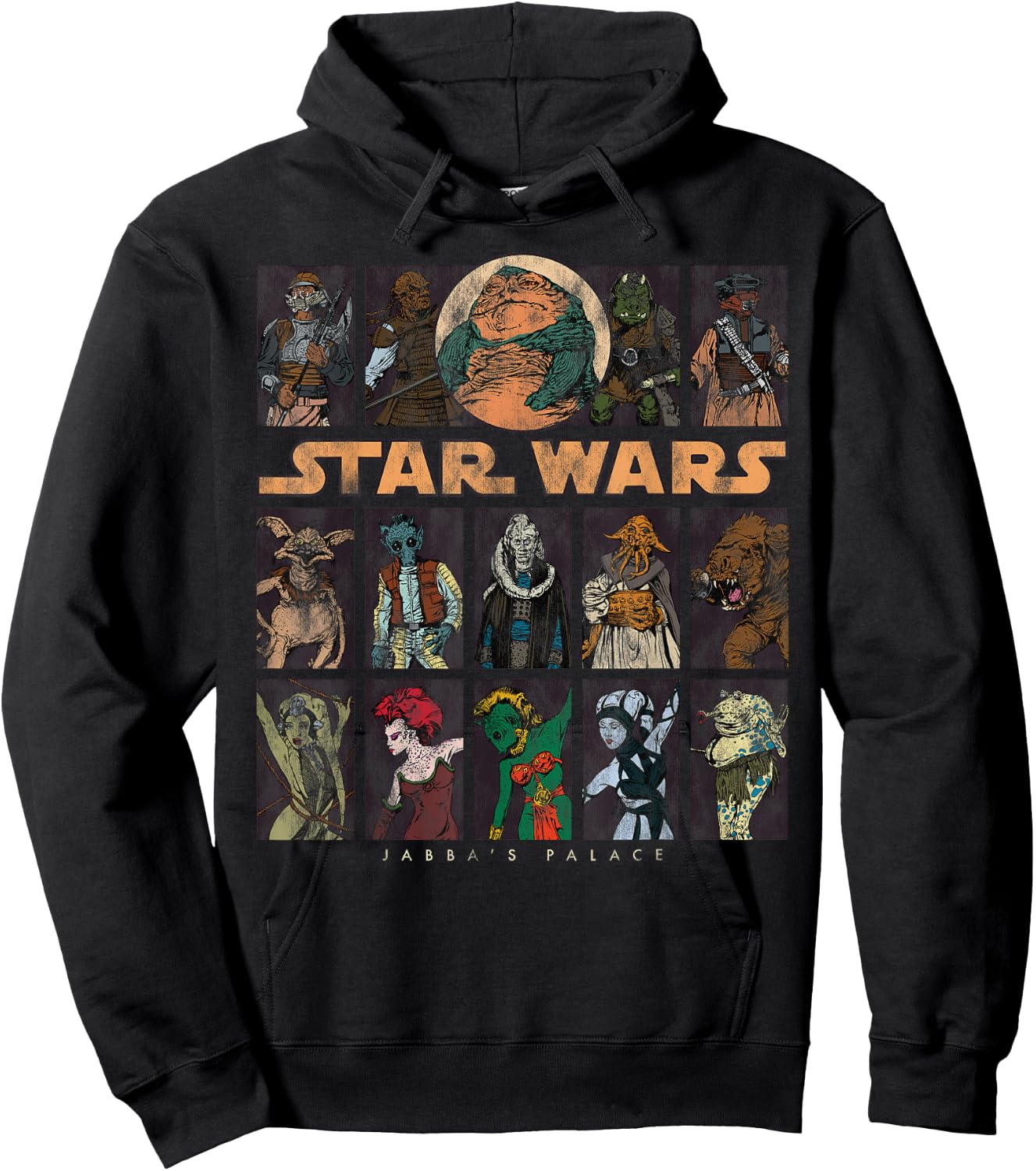 Star Wars Fan Fave Jabba's Palace Hoodie - Hoodie | Black