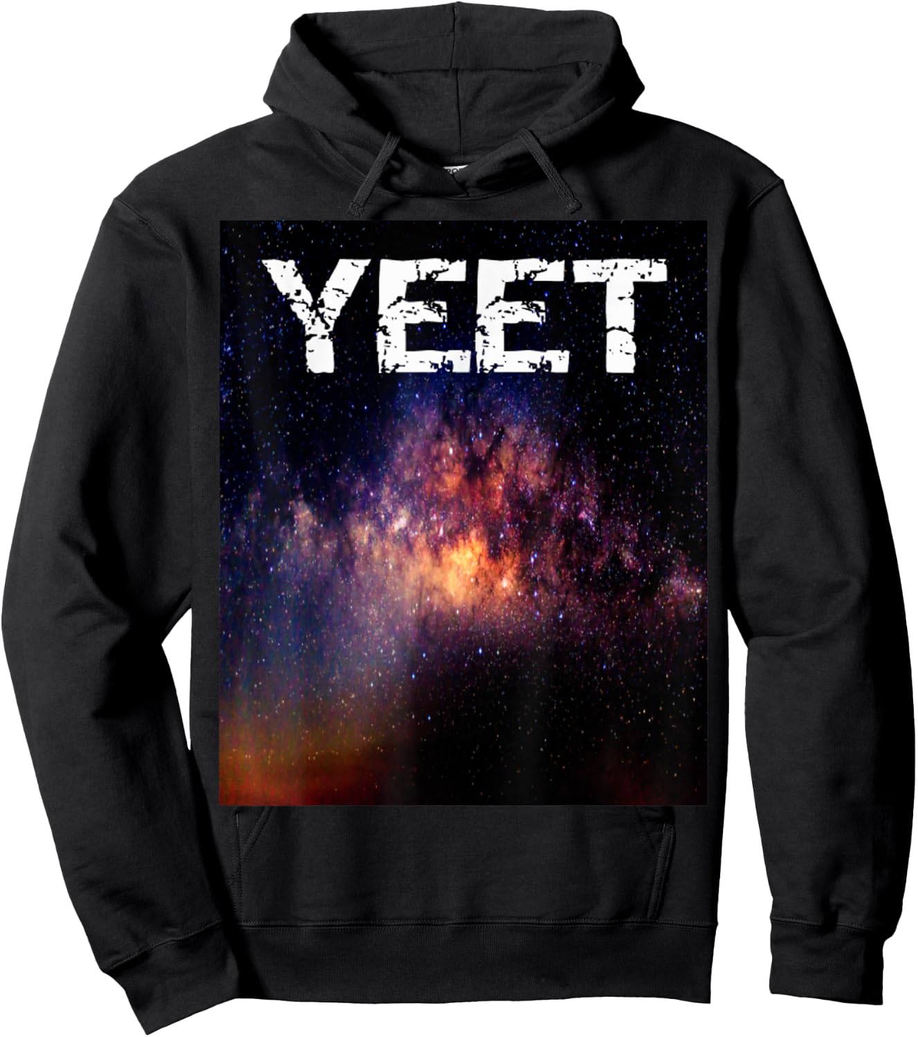 Yeet yeet! Galaxy YEET Shirt Meme Blue Galaxy Gift Hoodie - Hoodie | Black