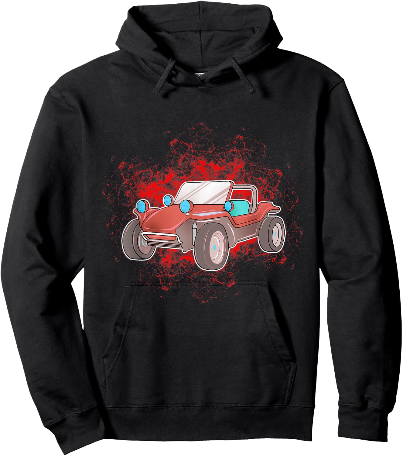 Beach Buggy Dune Graphic RC Car Men Women Kids Gift Hoodie - Hoodie | Black