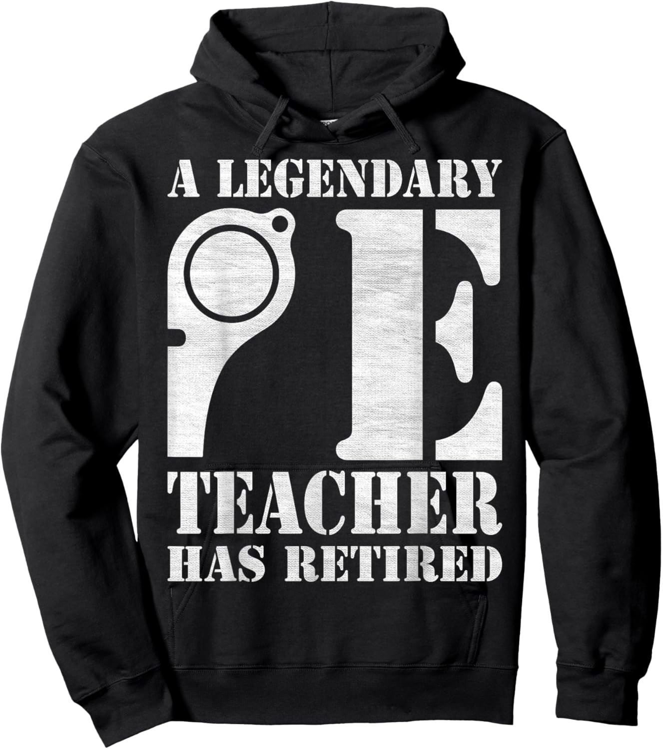 Physical Education A Legendary PE Teacher Has Retired Hoodie - Hoodie | Black