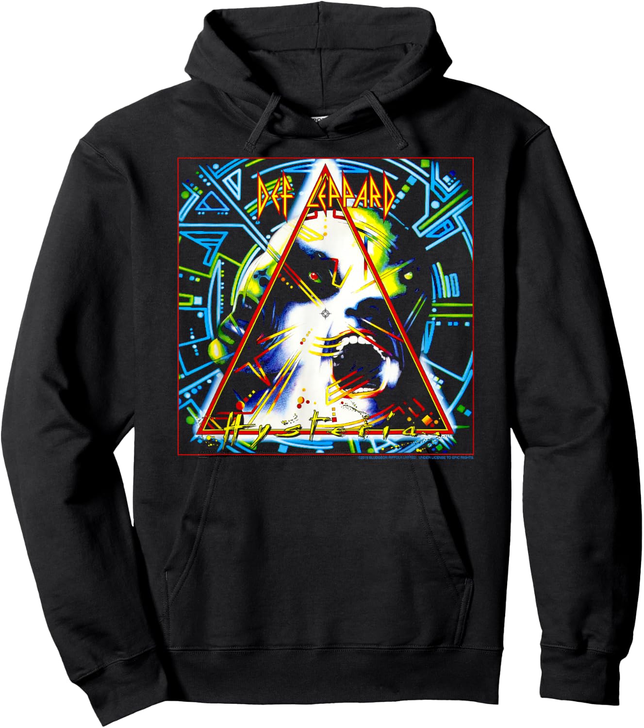 Def Leppard - Hysteria Hoodie - Hoodie | Black