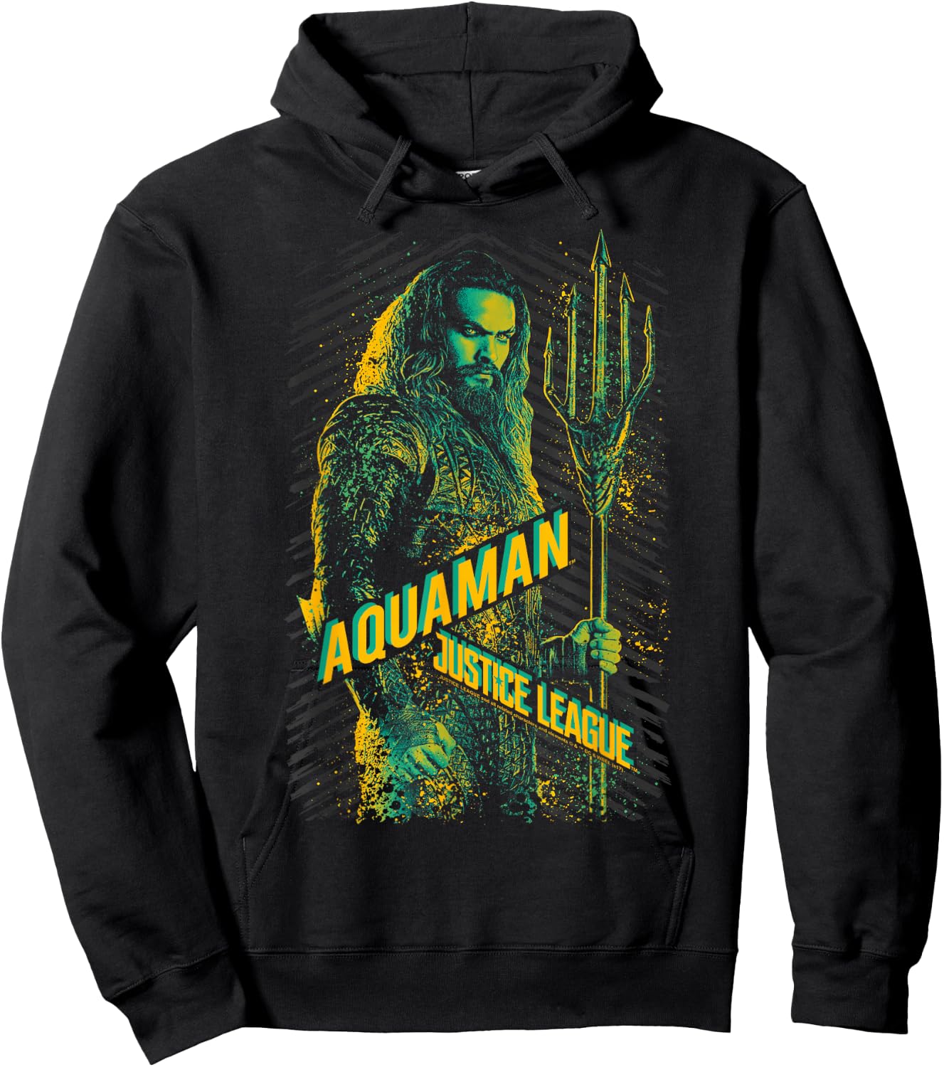 Justice League Movie Aquaman Hoodie - Hoodie | Black