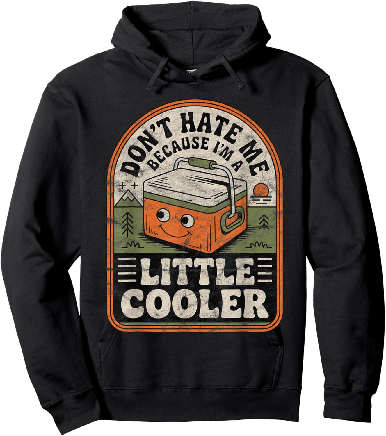 Don’t Hate Me Because I’m a Little Cooler Retro Funny Meme Hoodie - Hoodie | Black