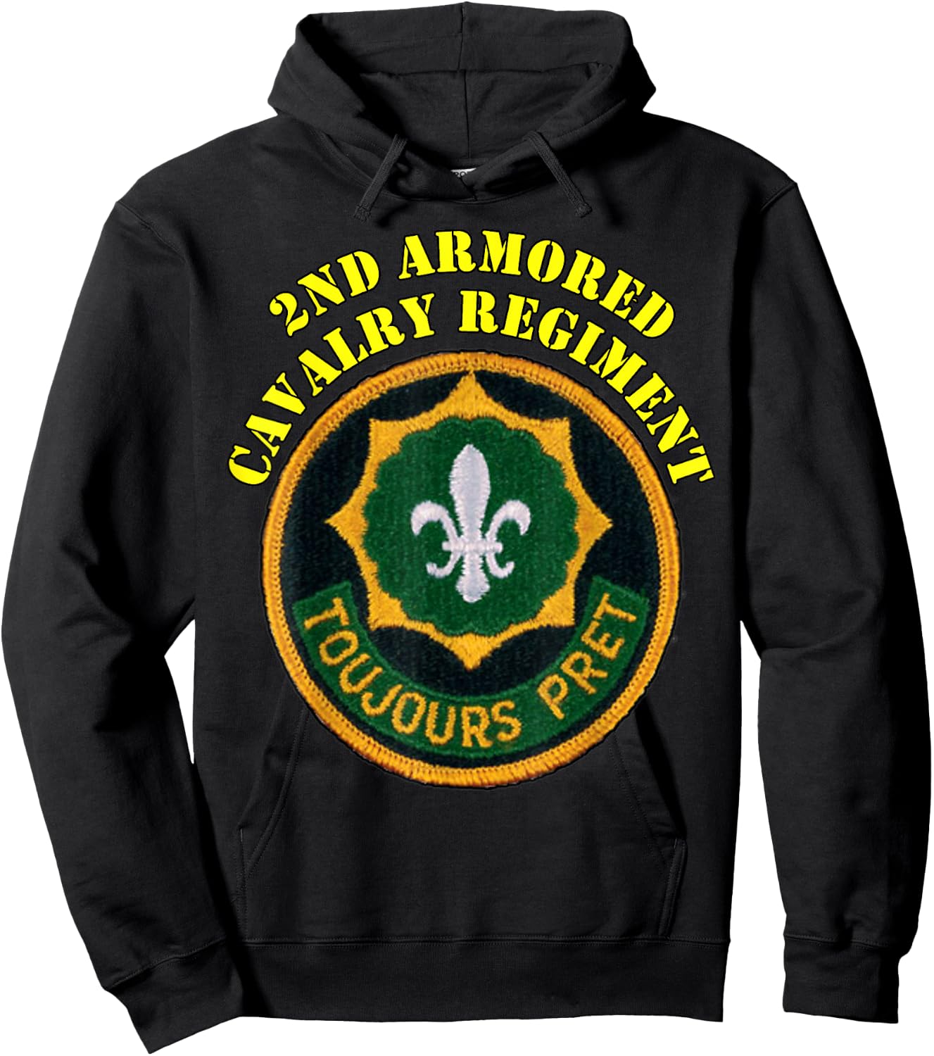 2nd Armored Cavalry Regiment -2nd ACR vets design Hoodie - Hoodie | Black