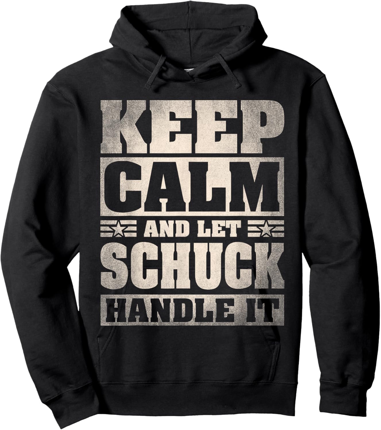 SCHUCK Name Shirt Personalized SCHUCK Last Name Hoodie - Hoodie | Black