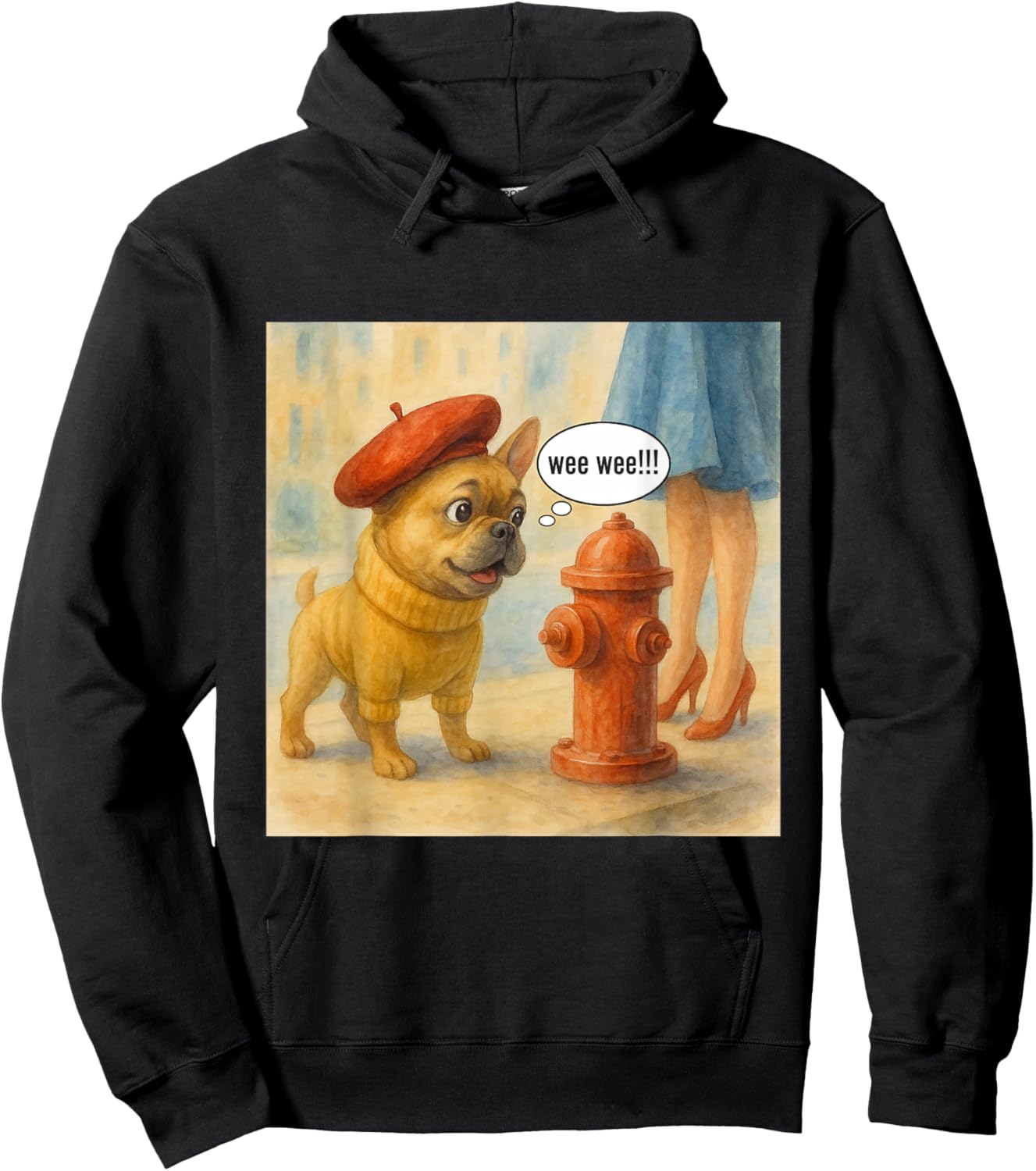 Wee..Wee Hoodie - Hoodie | Black
