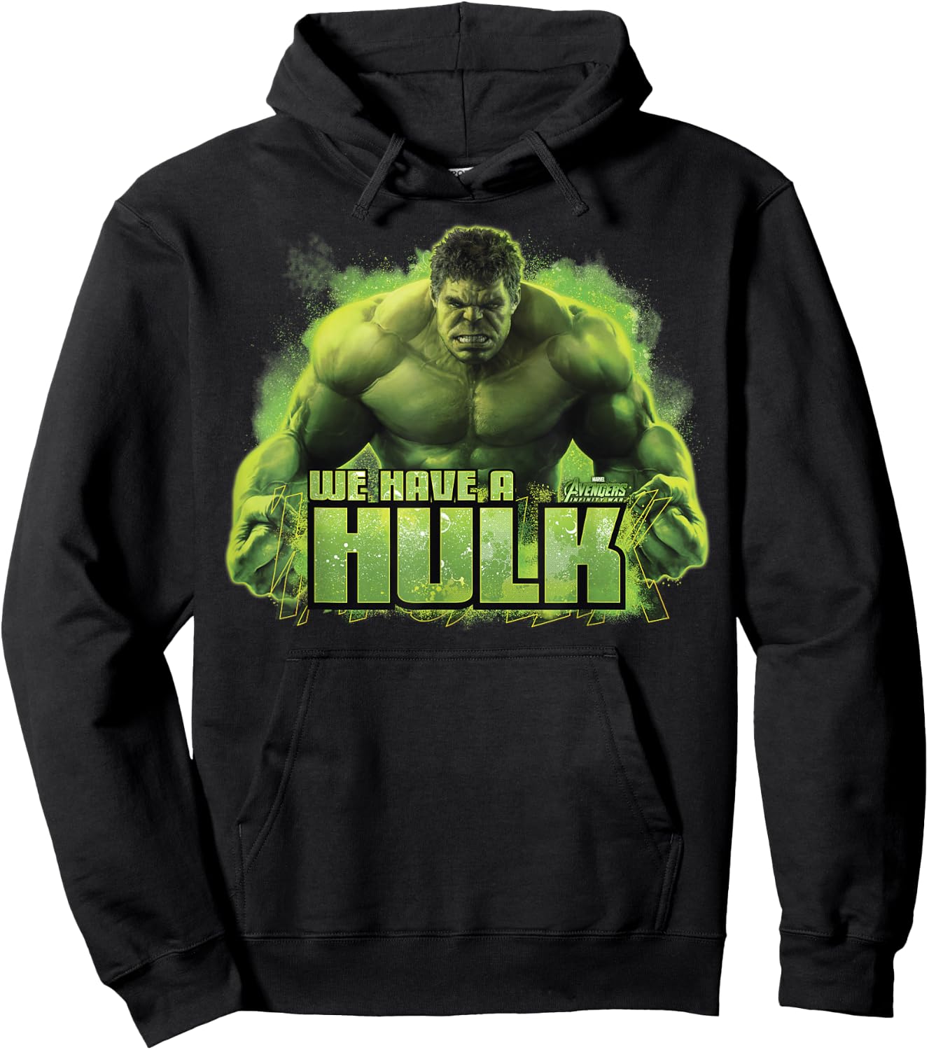 Marvel Infinity War We Have A Hulk Graphic Hoodie - Hoodie | Black