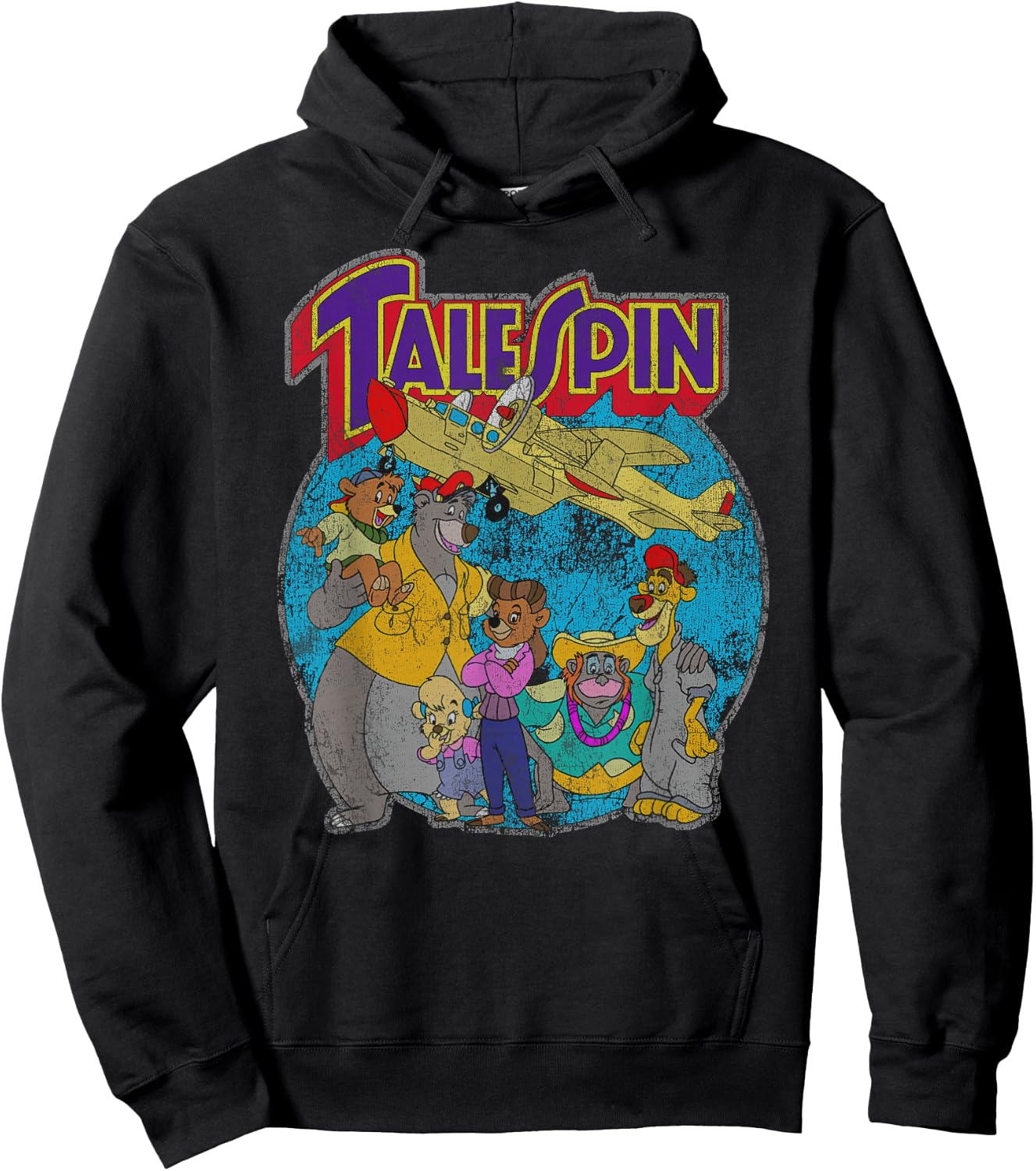 Disney - 's TaleSpin Graphic Hoodie - Hoodie | Black