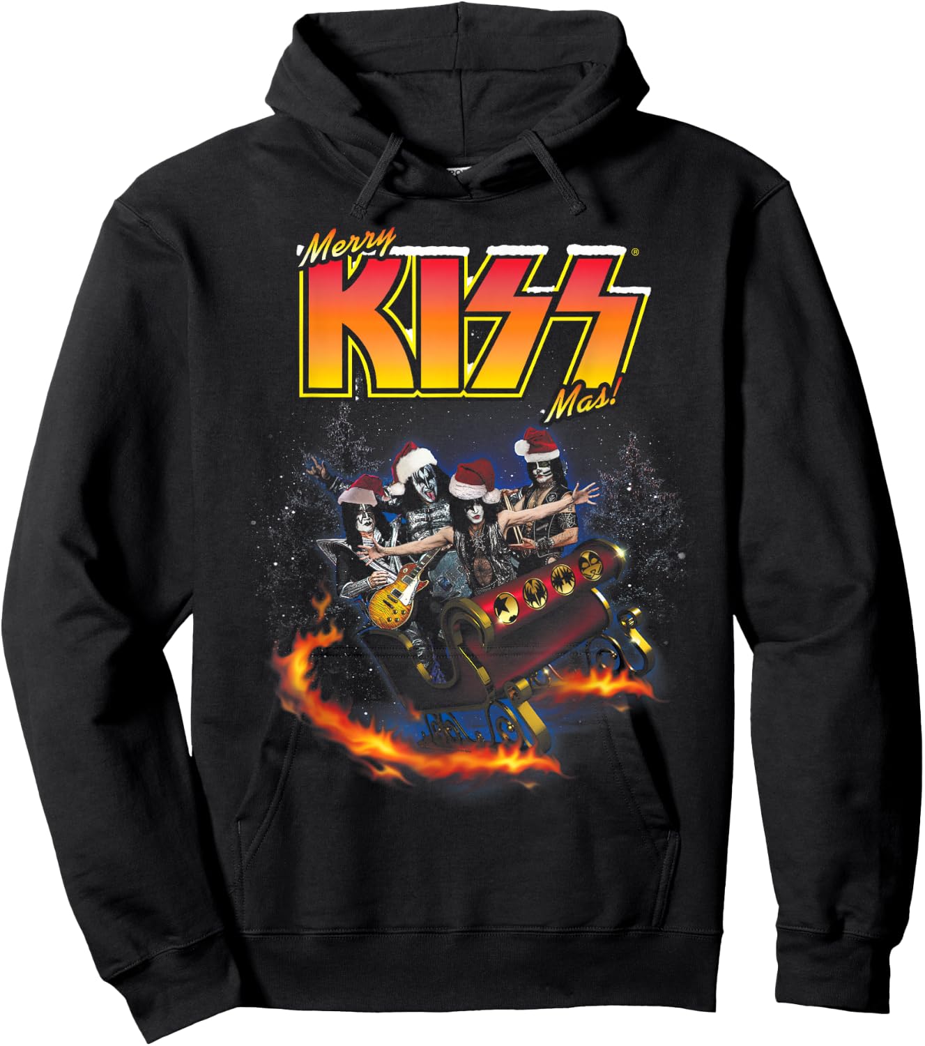 KISS - KISSmas Hoodie - Hoodie | Black