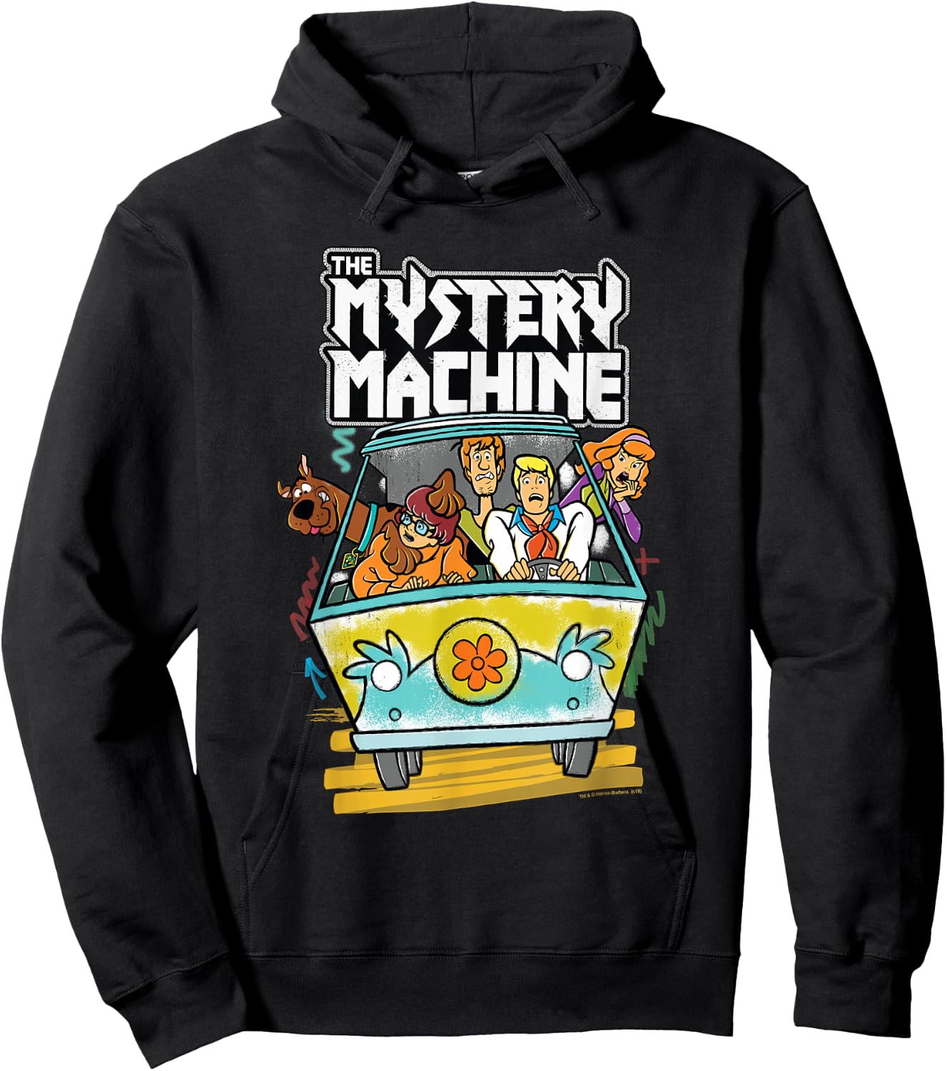 Scooby-Doo The Mystery Machine Small Hoodie - Hoodie | Black