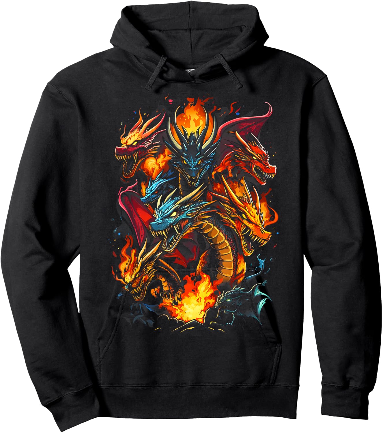 Dragon Lovers Dragon Types Women Men Girls Boys Dragons Hoodie - Hoodie | Black