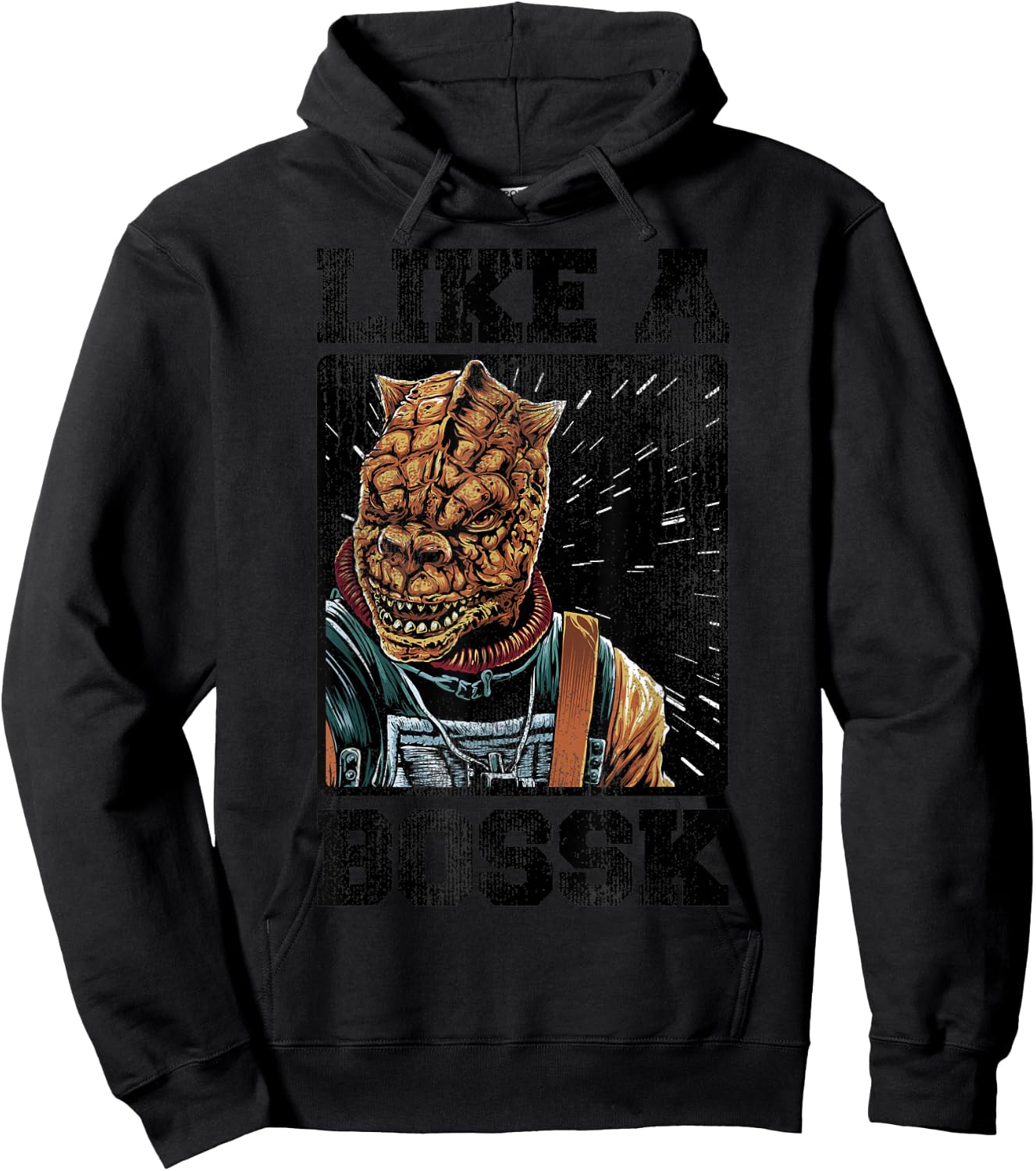 Star Wars Bounty Hunter Like a Bossk Graphic Hoodie - Hoodie | Black