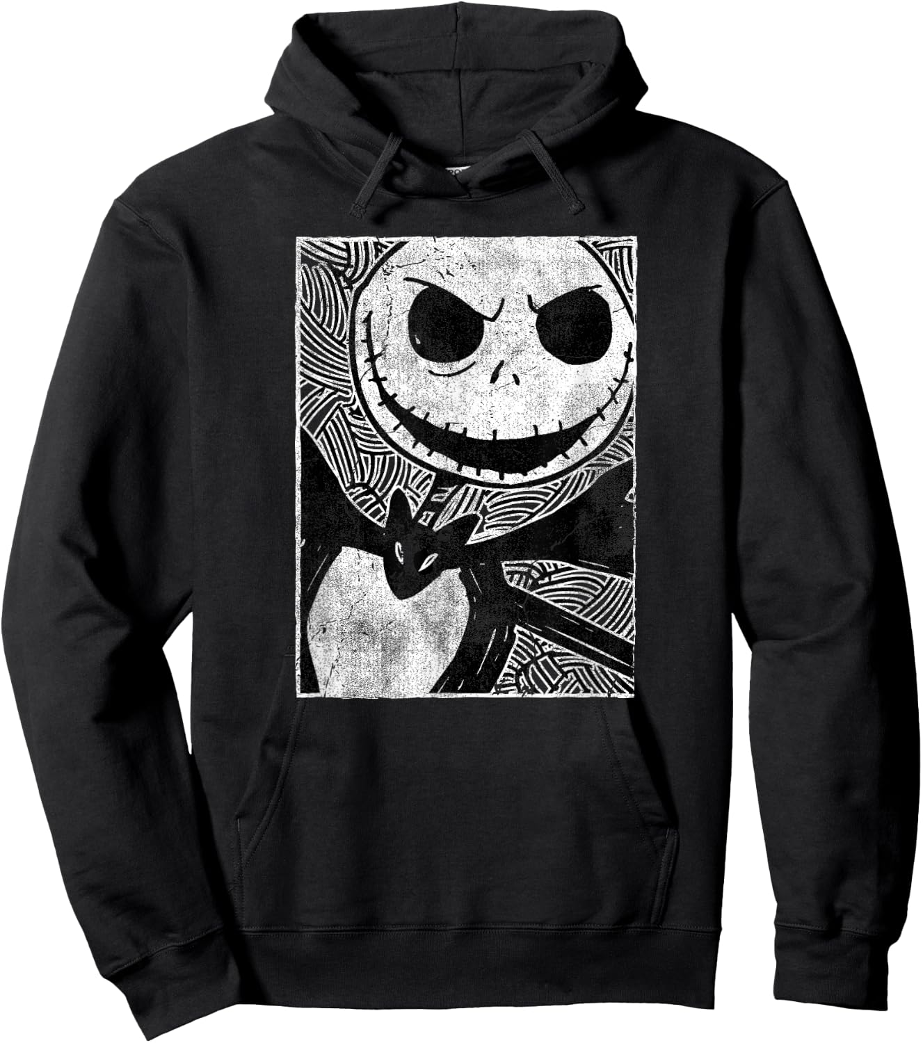 The Nighmare Before Christmas - Jack Sketch Hoodie - Hoodie | Black