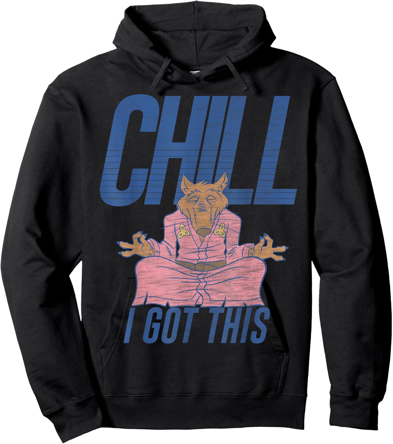 Teenage Mutant Ninja Turtles Chill Master Splinter -Shirt Hoodie - Hoodie | Black