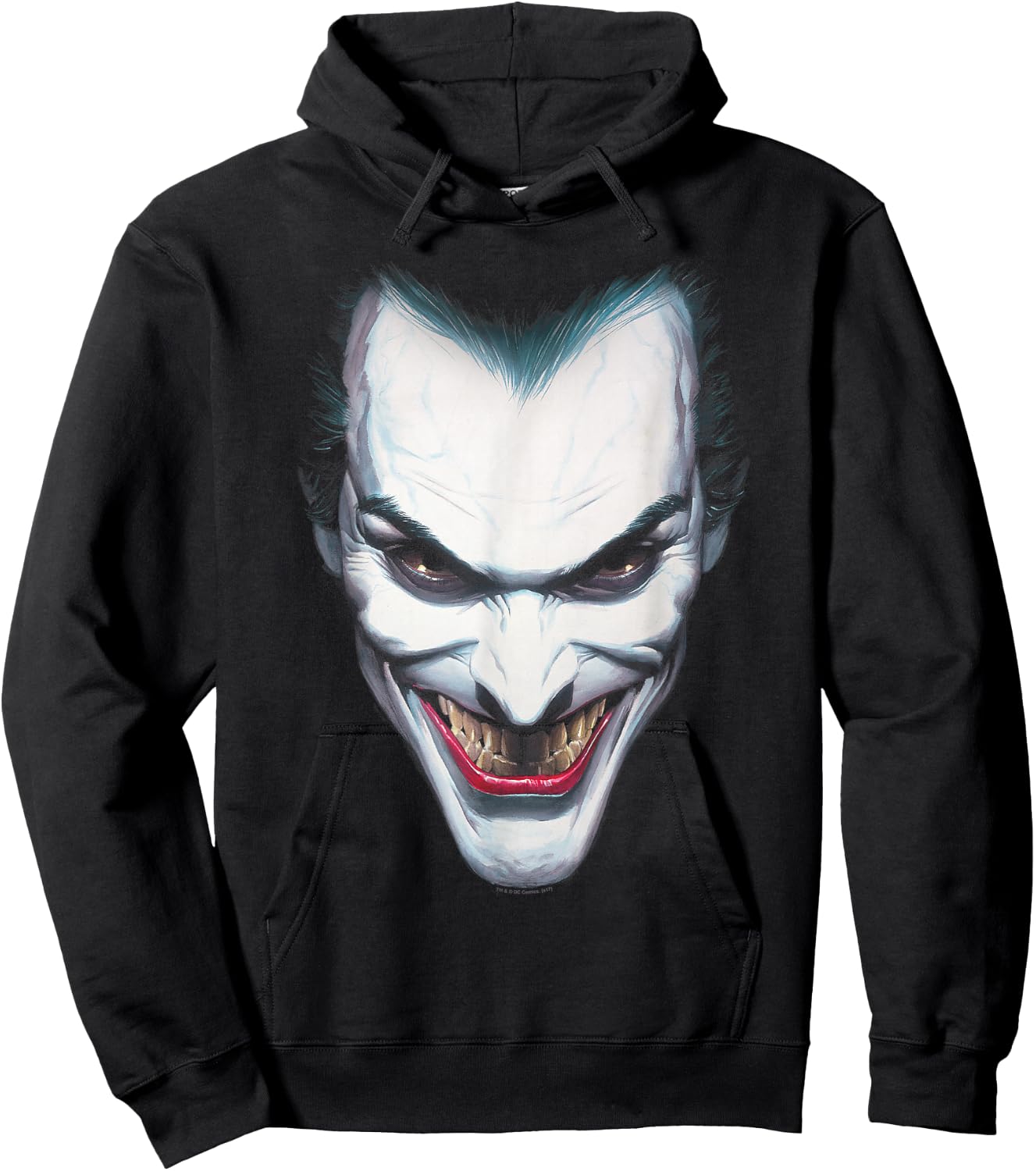 Batman Joker Portrait T Shirt Hoodie - Hoodie | Black