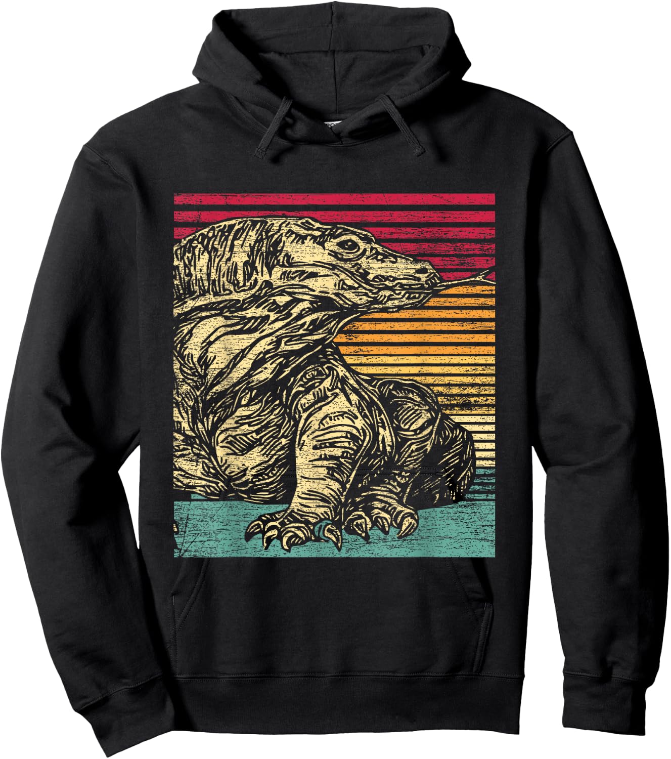 Komodo Dragon Hoodie - Hoodie | Black