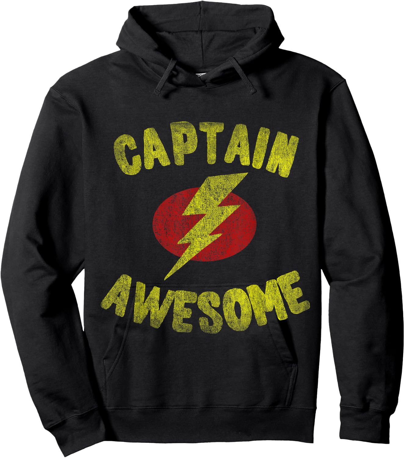 Retro Captain Awesome Hoodie - Hoodie | Black