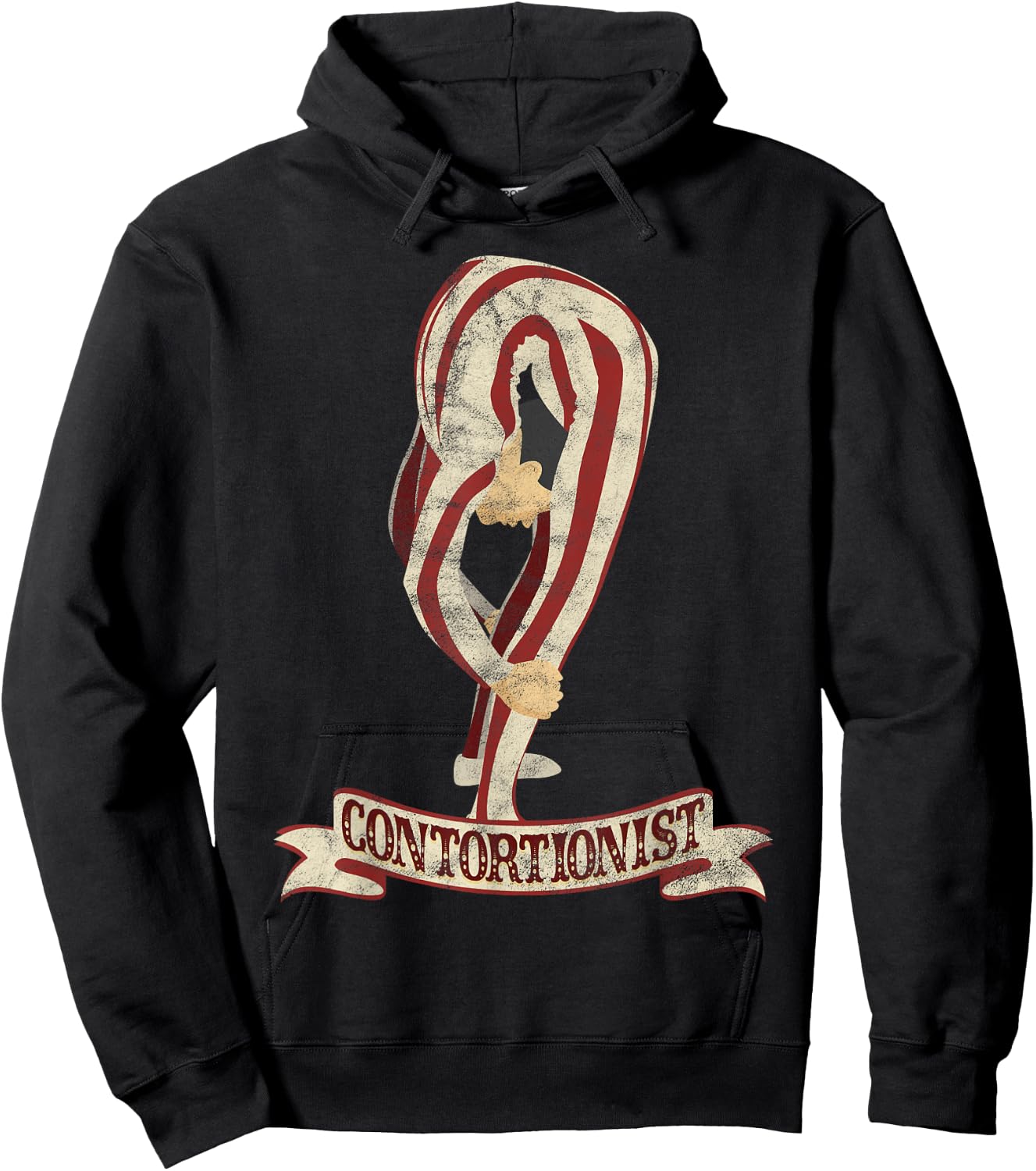 Contortionist Shirt - Circus Shirts - Circus Contotionist Hoodie - Hoodie | Black