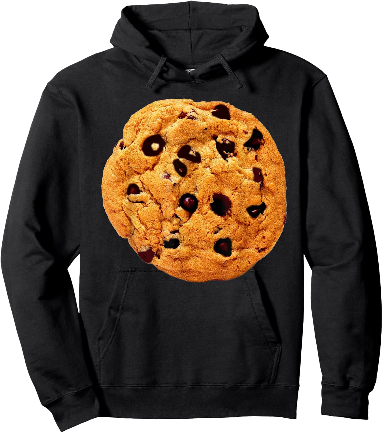 Chocolate Chip Cookie Costume Shirt Last Minute Lazy Party Hoodie - Hoodie | Black