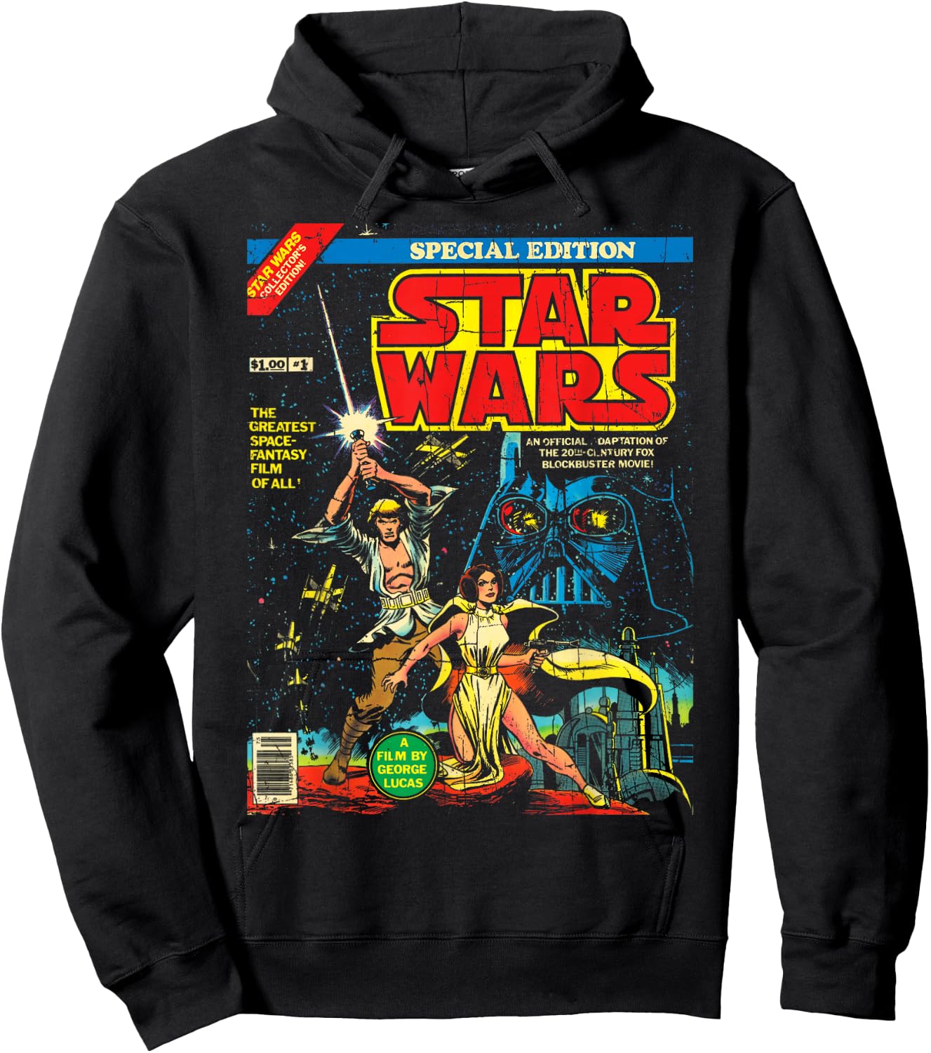 Star Wars Special Edition Comic Book Hoodie - Hoodie | Black