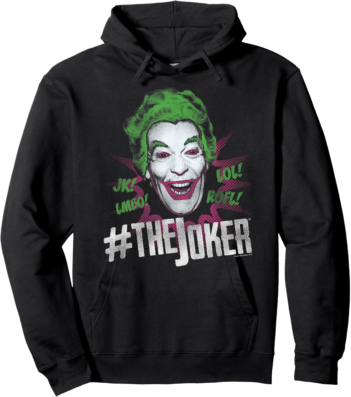 Batman Classic TV Series #Joker T Shirt Hoodie - Hoodie | Black
