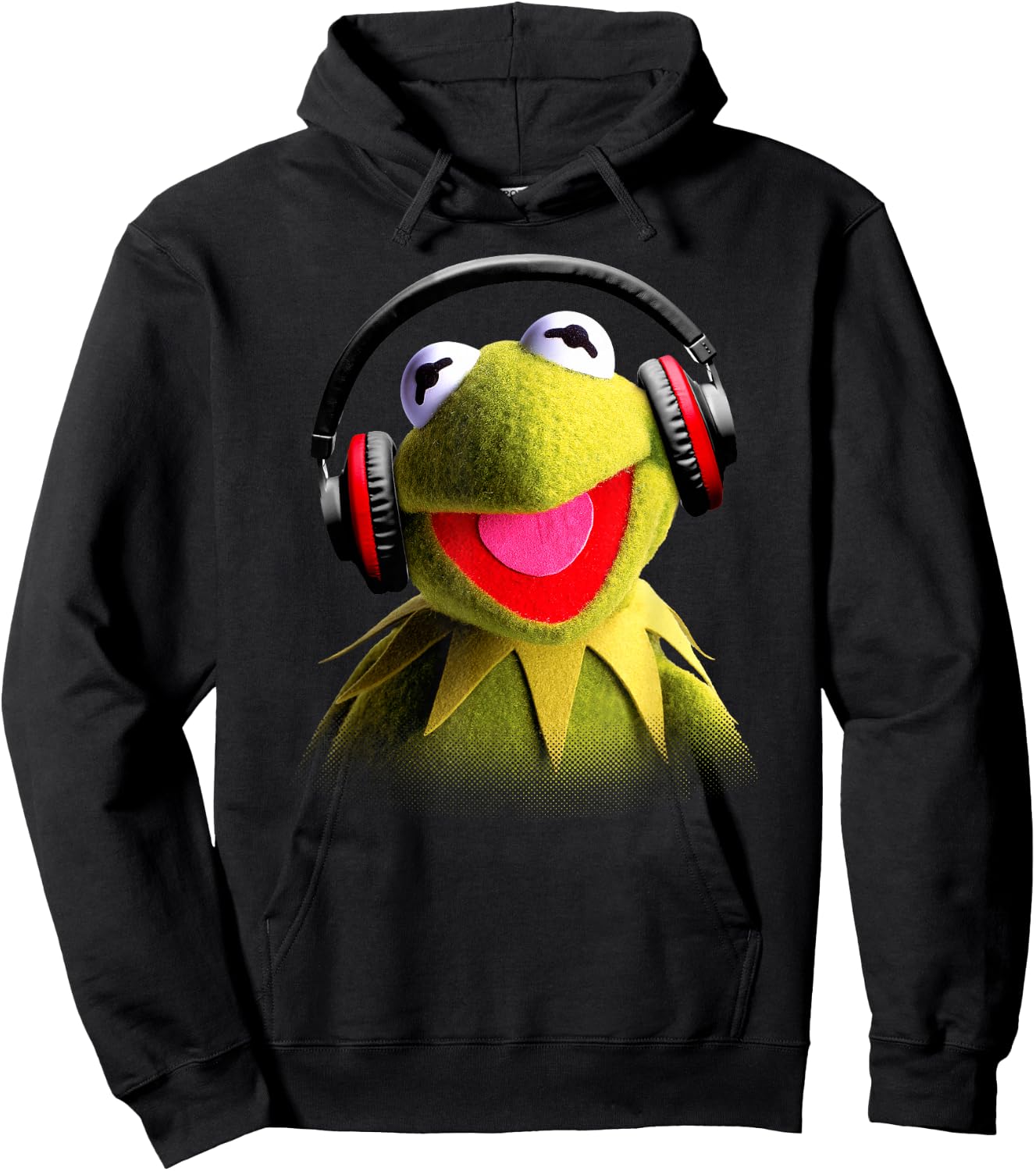 Disney - Muppet Babies Kermit Headphones Hoodie - Hoodie | Black