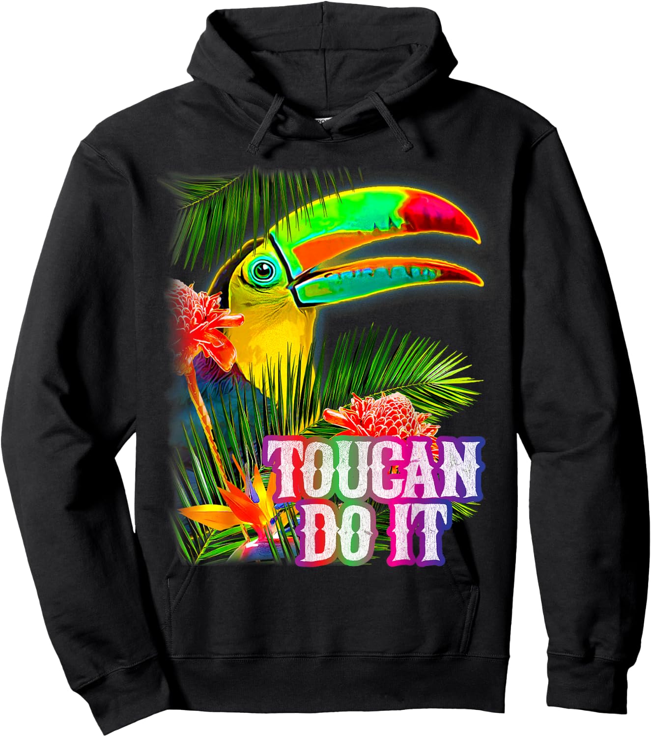 Toucan Do It Hoodie - Hoodie | Black