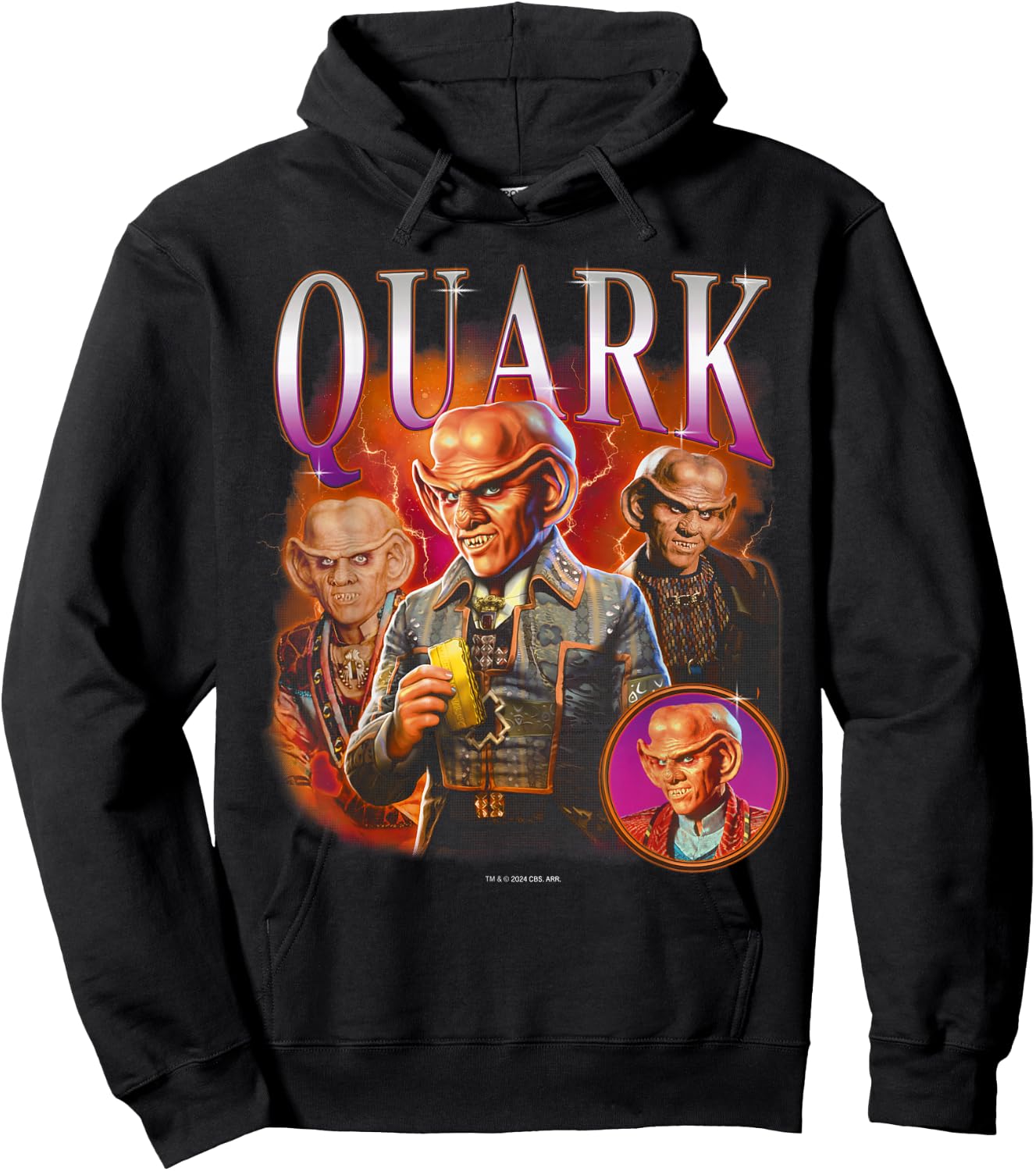 Star Trek: Deep Space Nine Quark Heartthrob Hoodie - Hoodie | Black