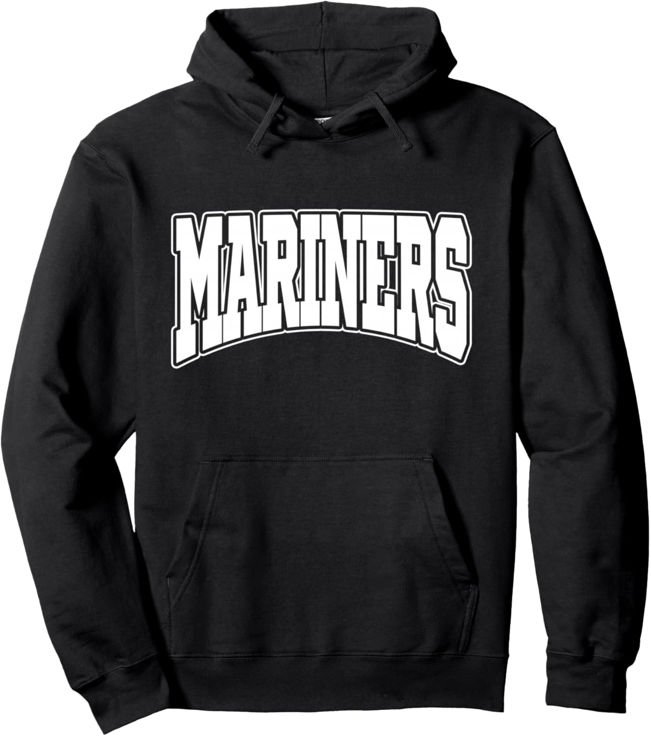 Vintage Mariners Athletic Sports Men Women Hoodie - Hoodie | Black