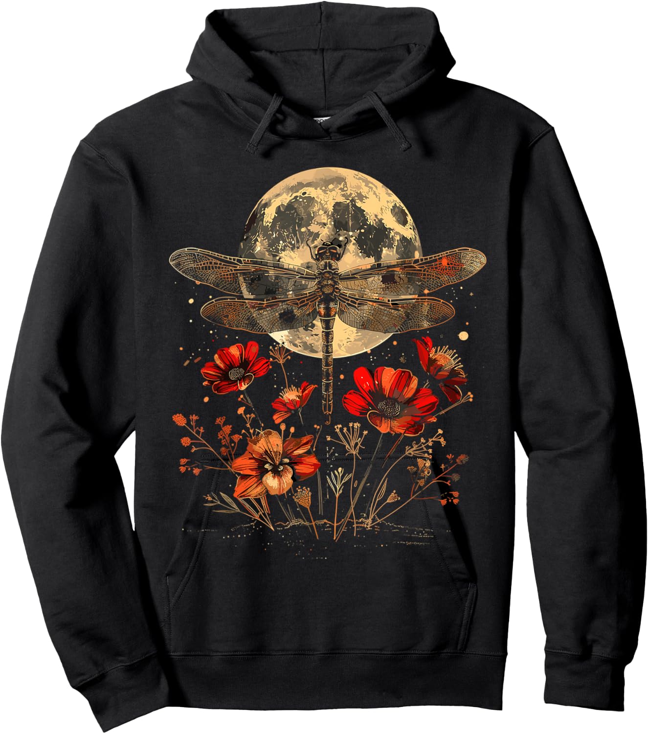 Dragonfly Lover Insect Dragonflies Nature Hoodie - Hoodie | Black