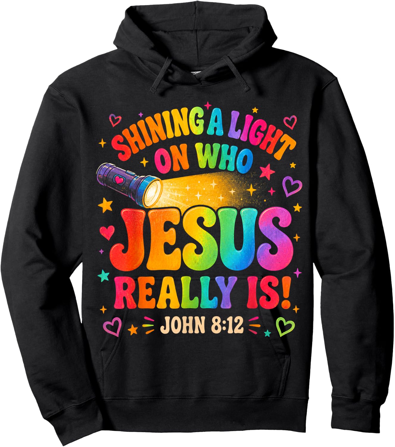 Jesus Light of The World Illumination Station VBS 2026 Hoodie - Hoodie | Black