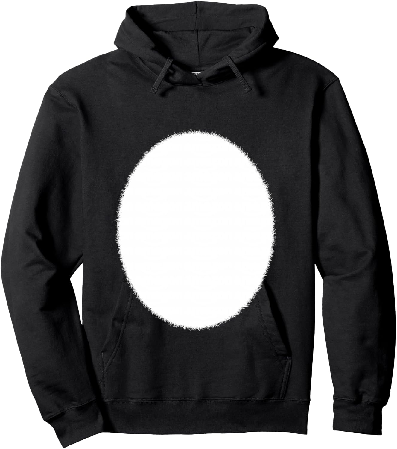 White Tummy Belly Cat Bunny Rabbit Deer Cosplay Costume Hoodie - Hoodie | Black