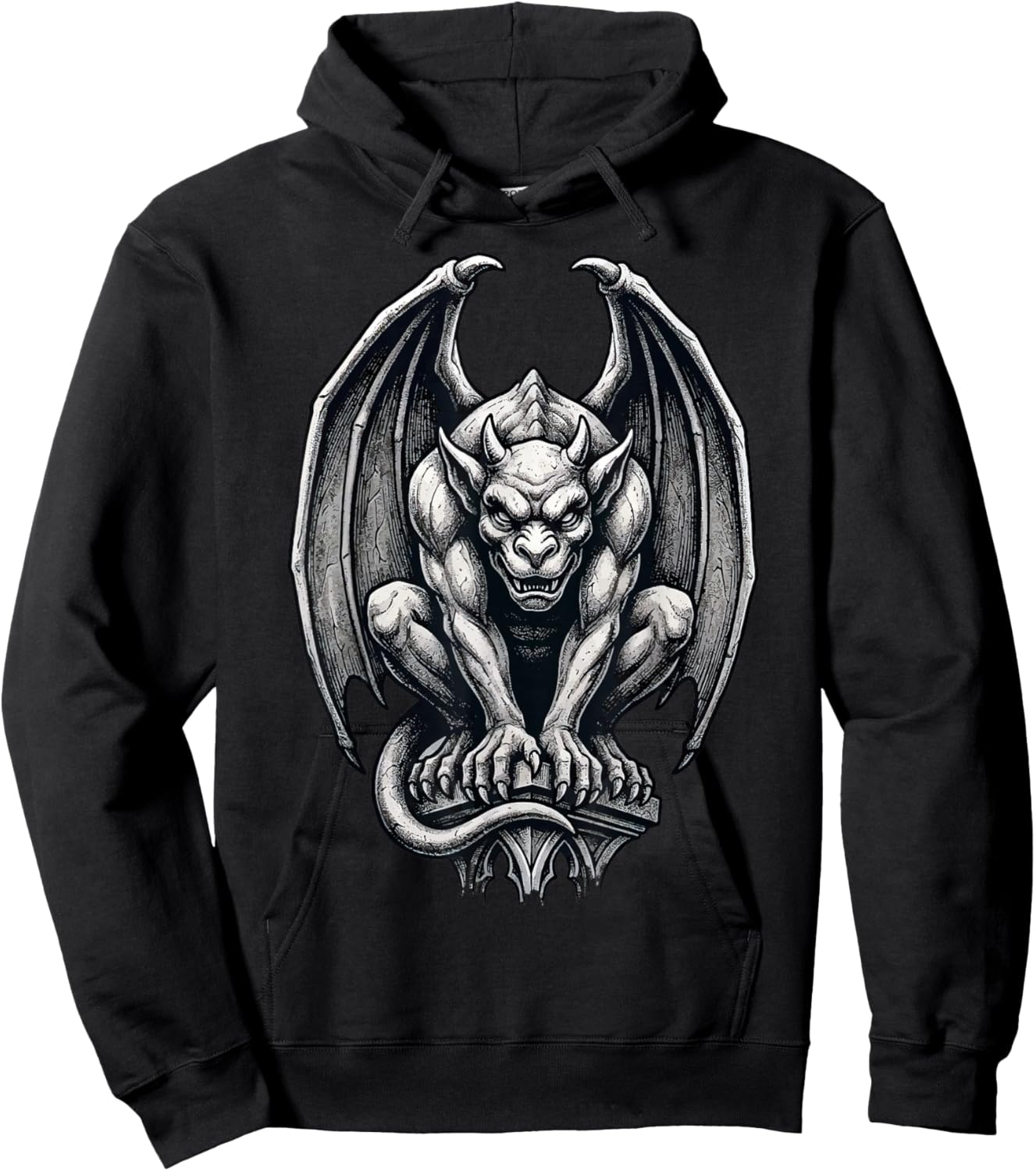 Gargoyle Hoodie - Hoodie | Black