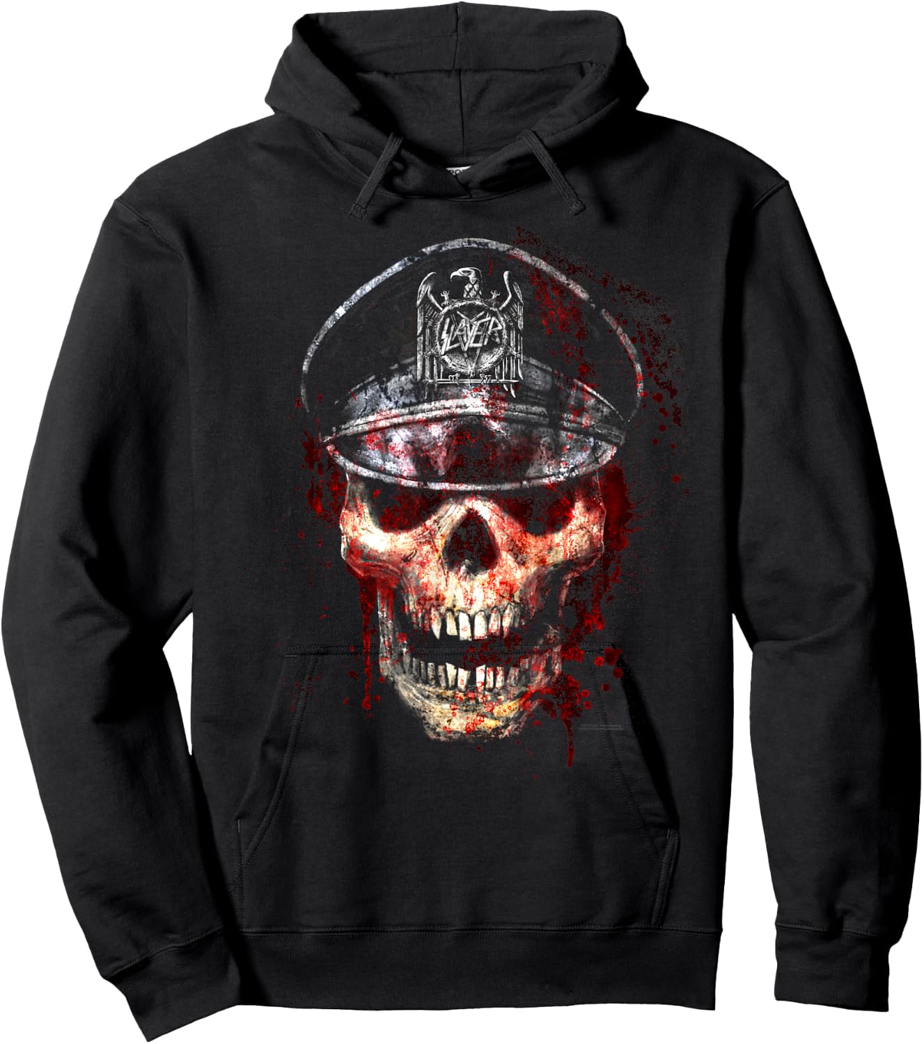 Slayer Eagle Crest Hoodie - Hoodie | Black