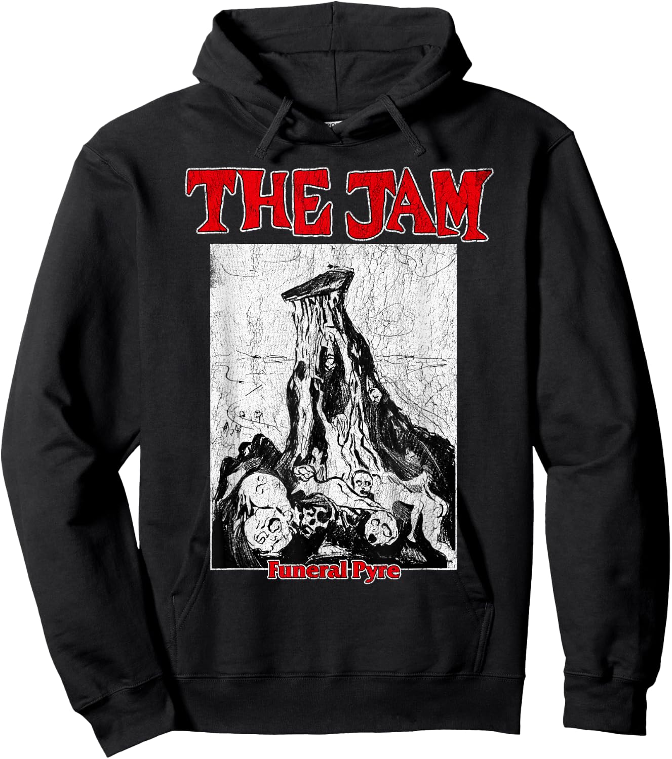 The Jam Official Funeral Pyre Hoodie - Hoodie | Black