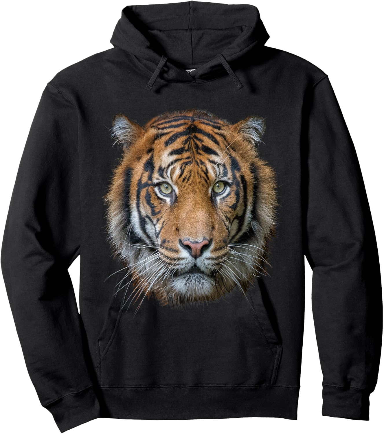 A Bengal Tiger cat wildlife shirt Hoodie - Hoodie | Black