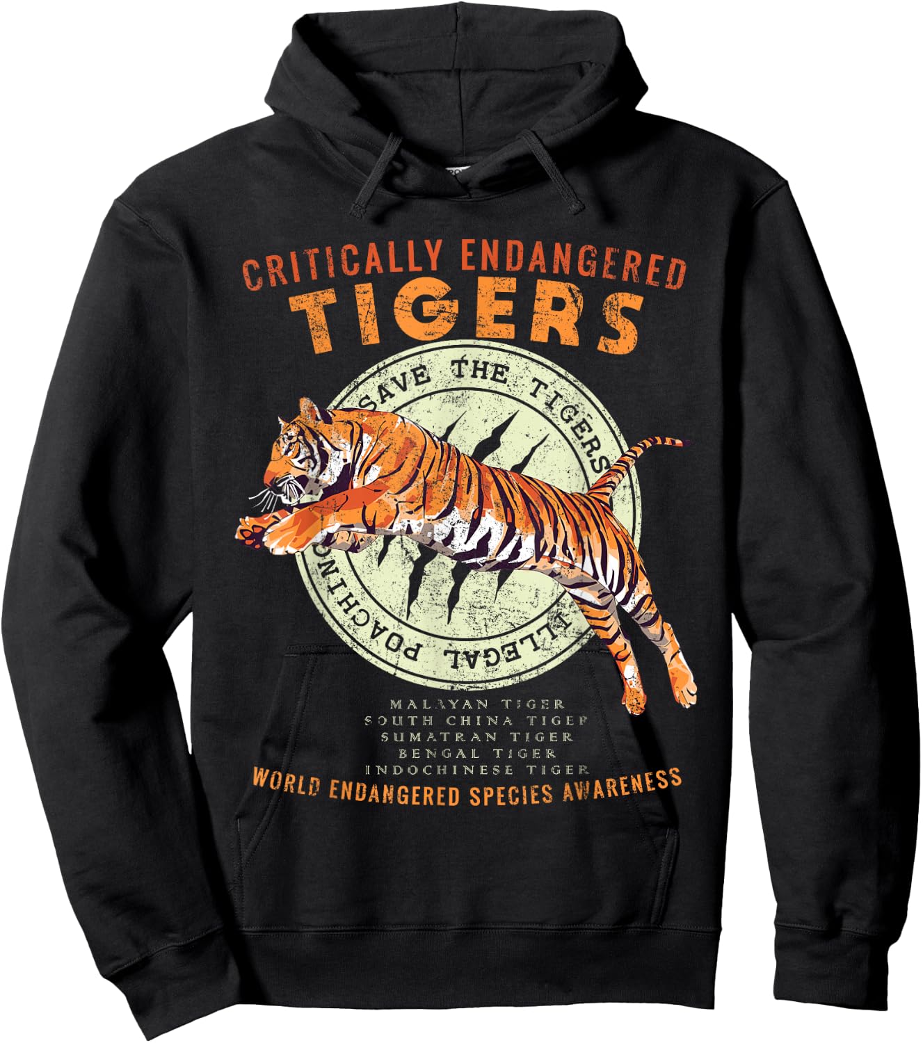 Save the Tigers Hoodie - Hoodie | Black