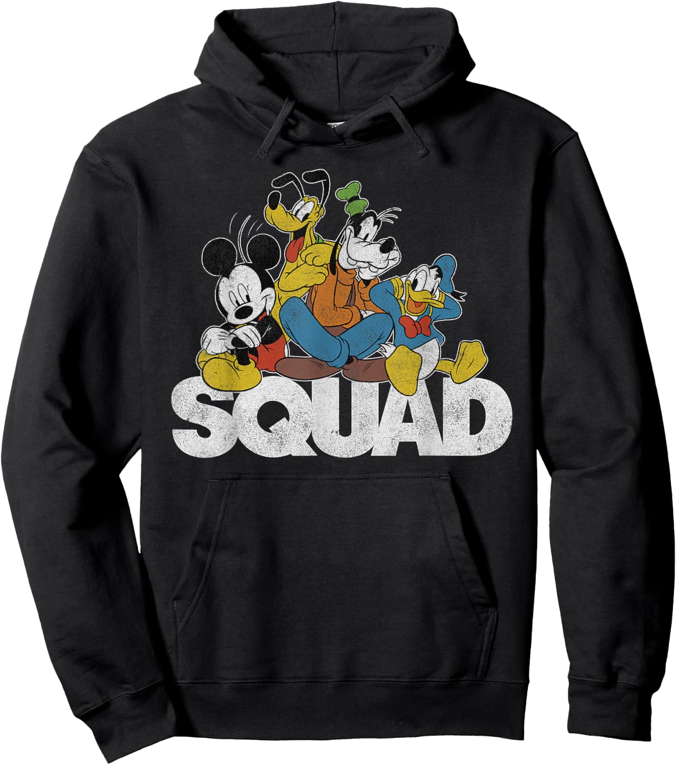Disney - Mickey Mouse Classic Stand Hoodie - Hoodie | Black