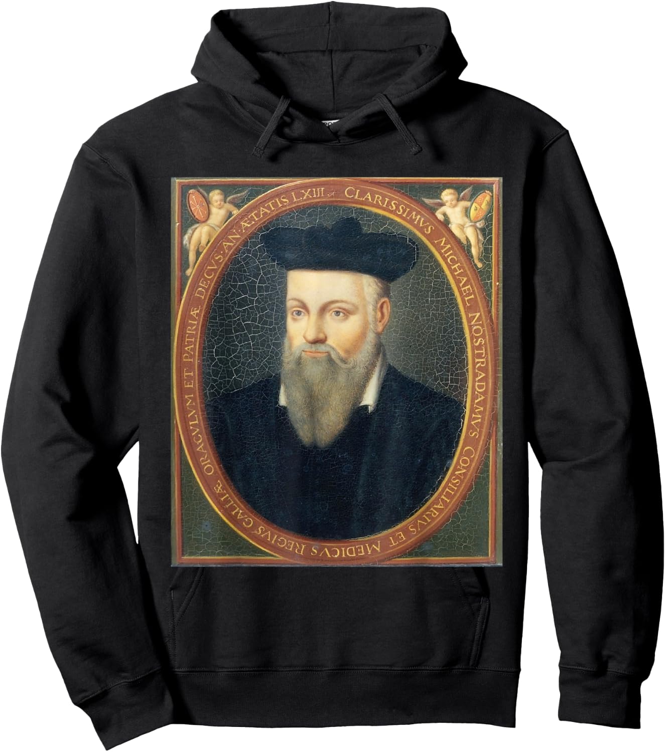 Nostradamus Nostradamus Seer Predictions Hoodie - Hoodie | Black