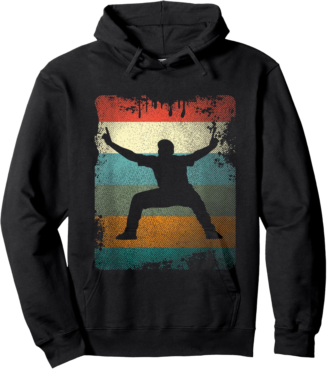 Vintage Baseball Umpire Retro Baseball Fan Shirt Gift Hoodie - Hoodie | Black