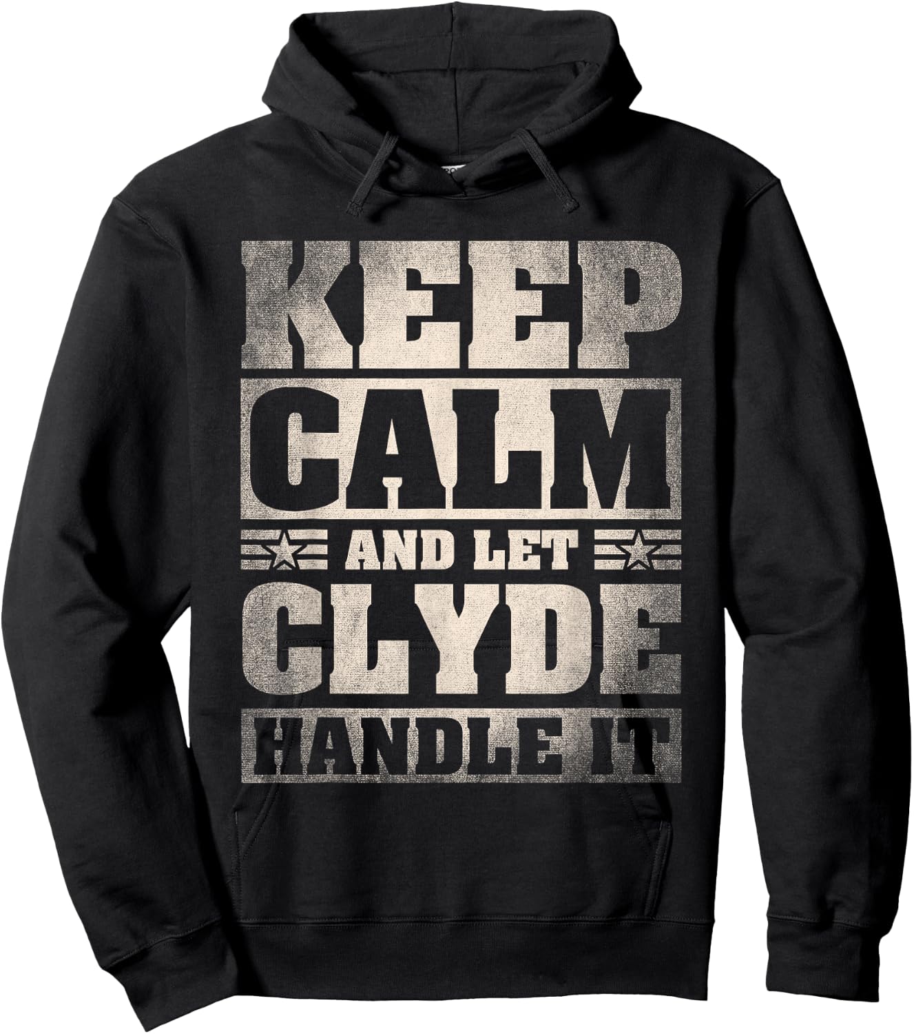 Clyde Name Shirt Personalized Clyde First Name Hoodie - Hoodie | Black