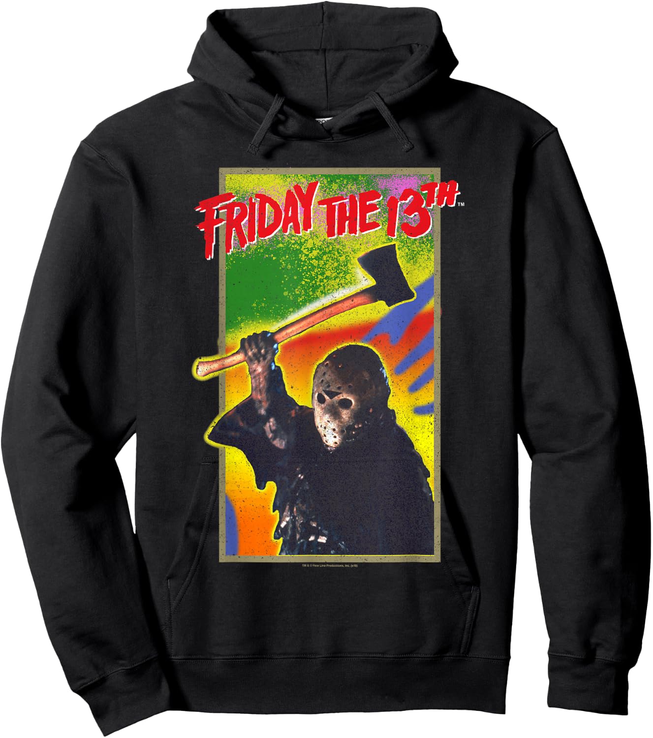 Friday The 13th Retro Game Hoodie - Hoodie | Black