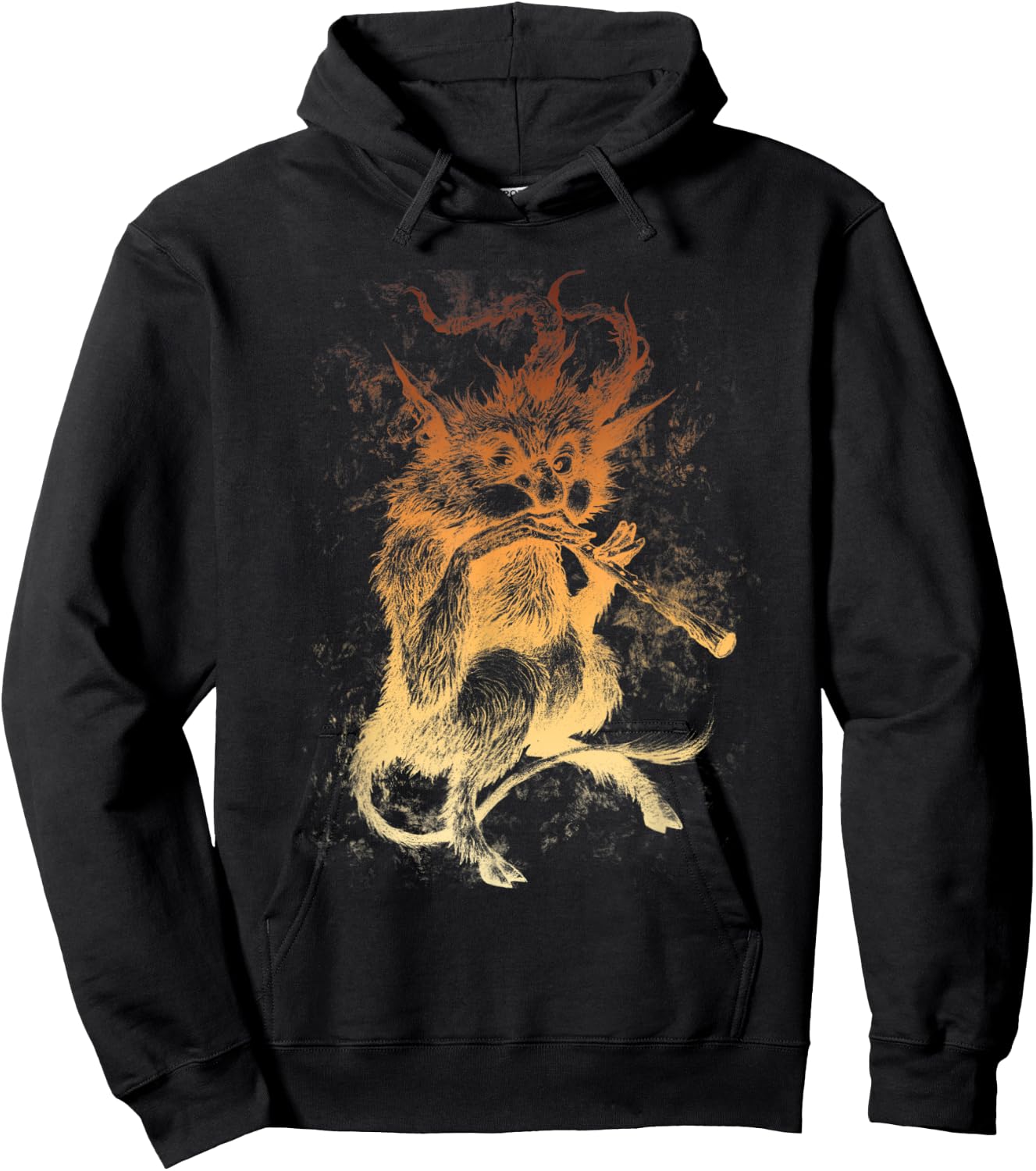 Vintage Fairy Tale Character Troll Old Tree Goblins Monster Hoodie - Hoodie | Black