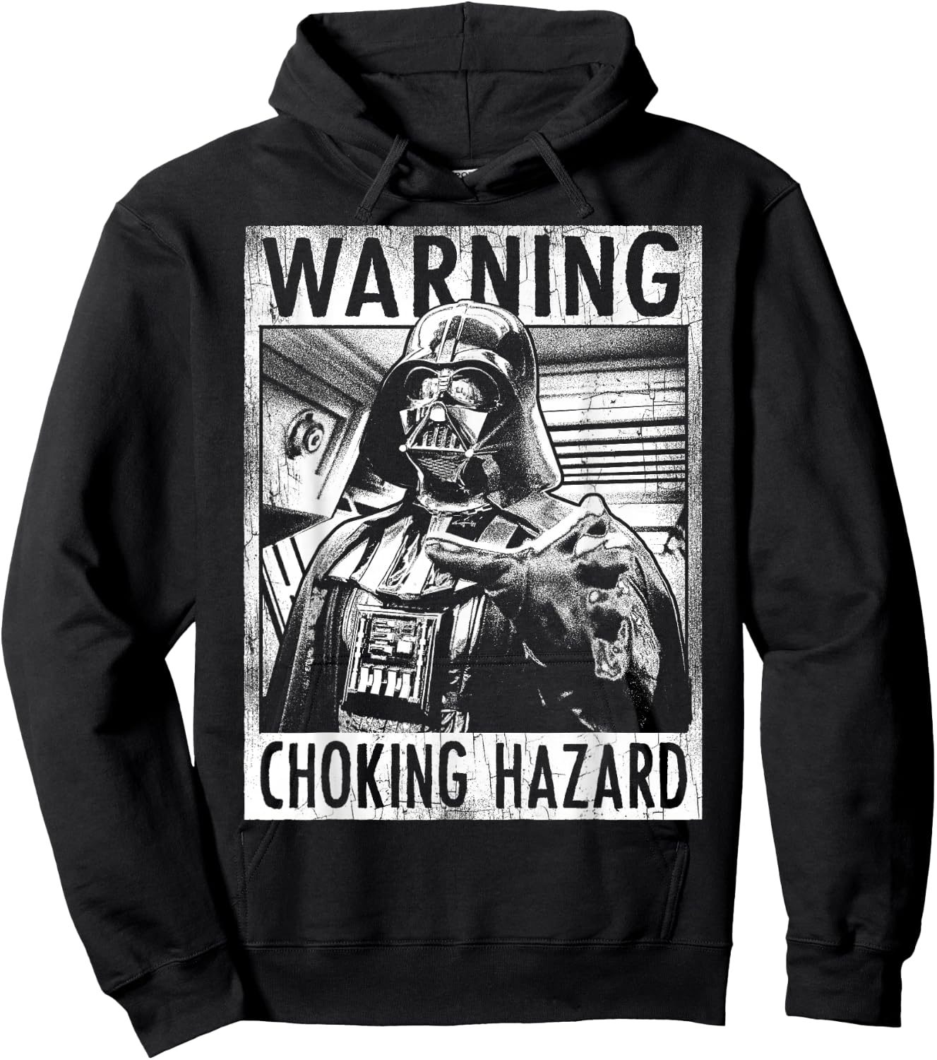 Star Wars Darth Vader Choking Hazard Vintage C1 Hoodie - Hoodie | Black
