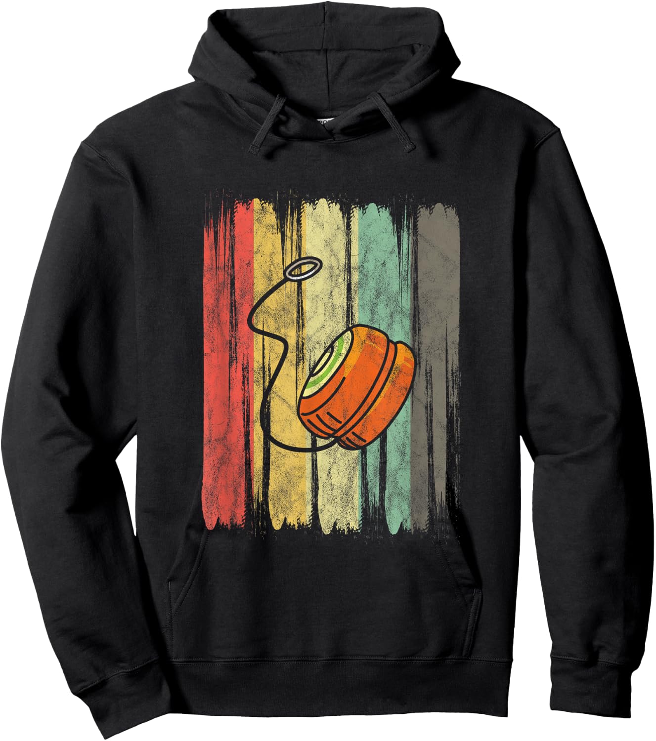 Vintage Yoyo Lover Yoyo Master Hoodie - Hoodie | Black