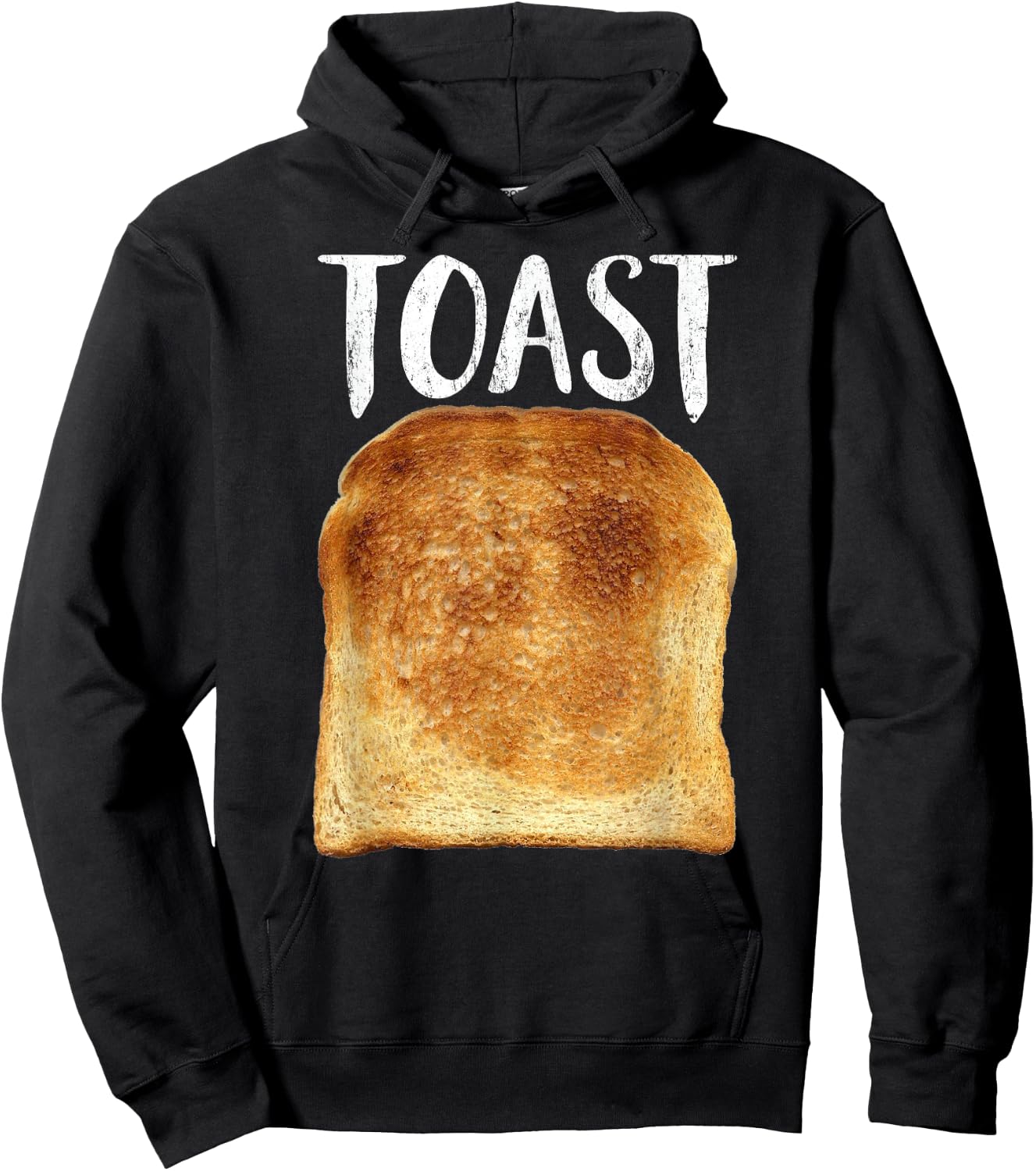 Toast Costume Halloween Funny Bread Lover Hoodie - Hoodie | Black