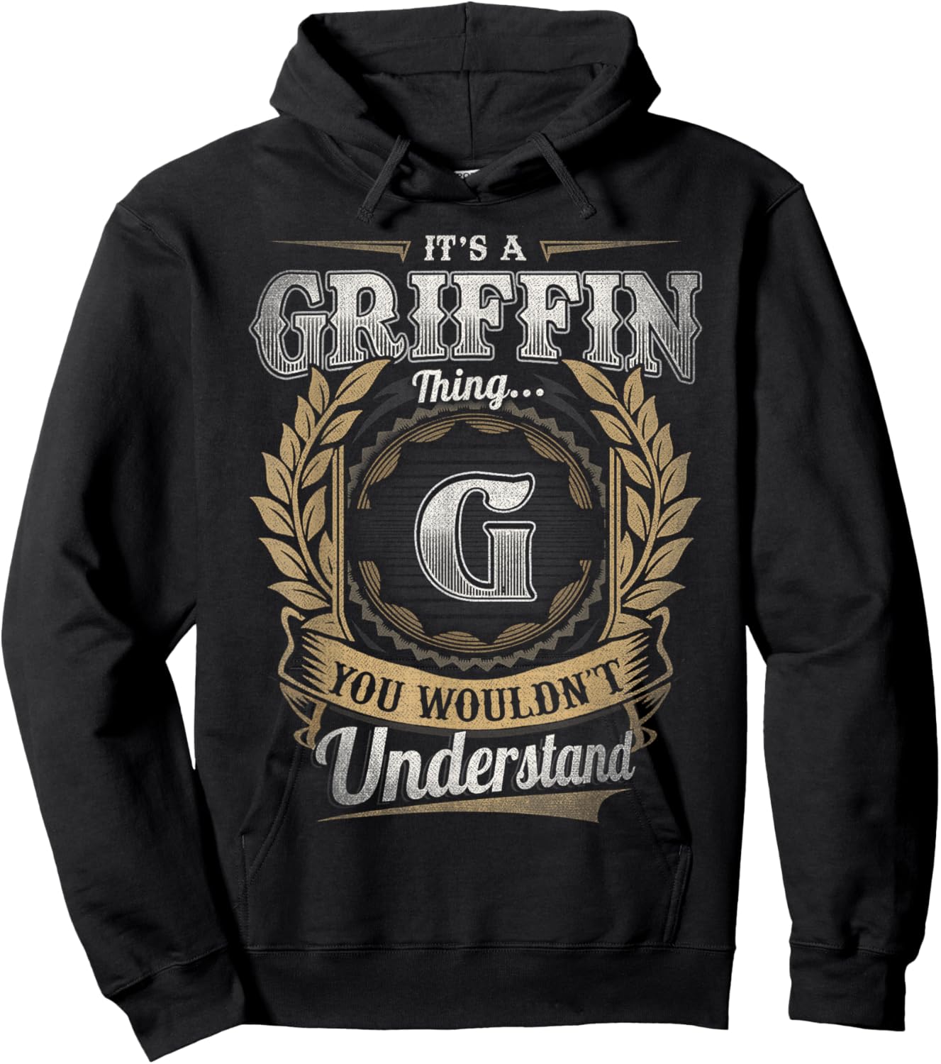 Griffin Last Name Shirt It's A Griffin Thing Hoodie - Hoodie | Black